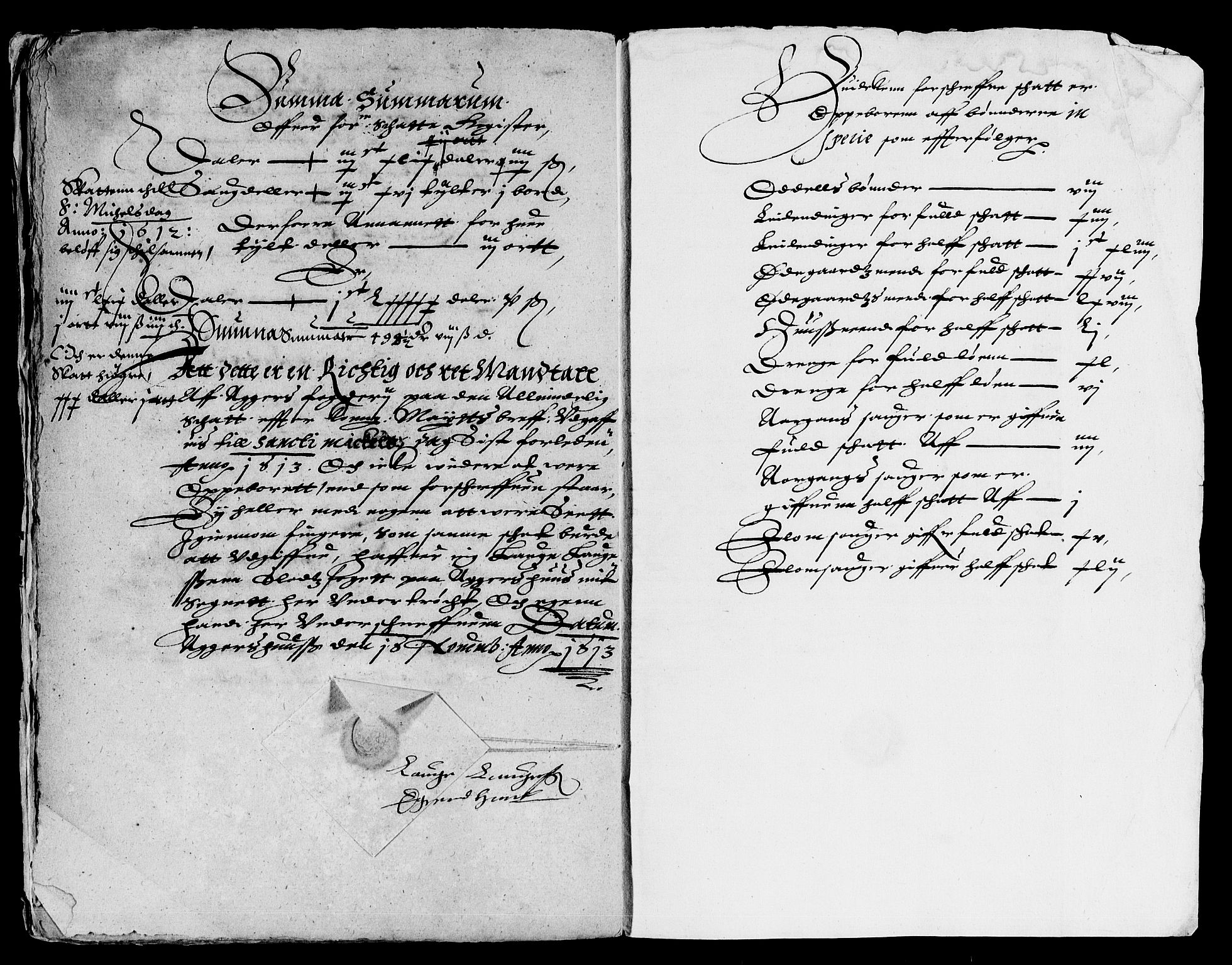 Rentekammeret inntil 1814, Reviderte regnskaper, Lensregnskaper, AV/RA-EA-5023/R/Rb/Rba/L0034: Akershus len, 1608-1614