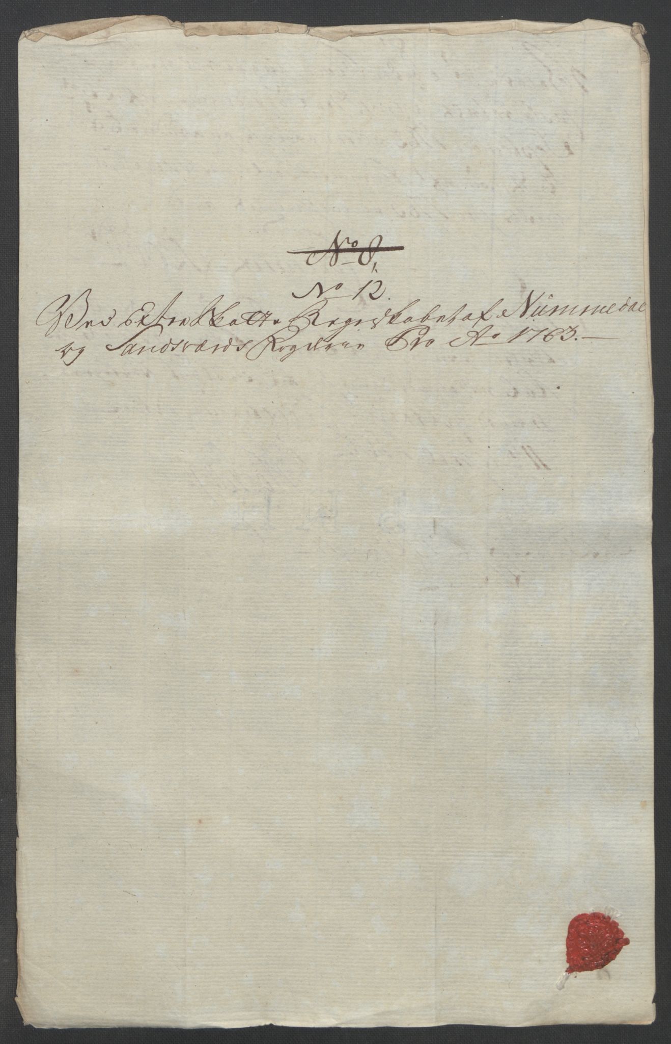 Rentekammeret inntil 1814, Reviderte regnskaper, Fogderegnskap, AV/RA-EA-4092/R24/L1672: Ekstraskatten Numedal og Sandsvær, 1762-1767, p. 173