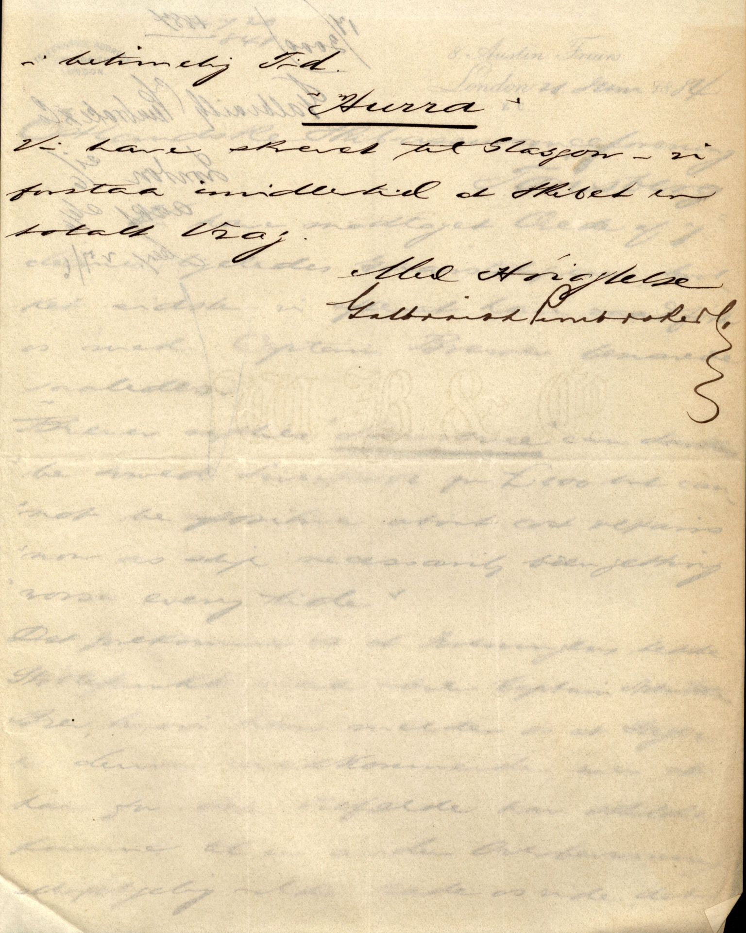 Pa 63 - Østlandske skibsassuranceforening, VEMU/A-1079/G/Ga/L0016/0015: Havaridokumenter / St. Lawrence, Poseidon, Snap, Josephine, Triton, 1883, p. 4