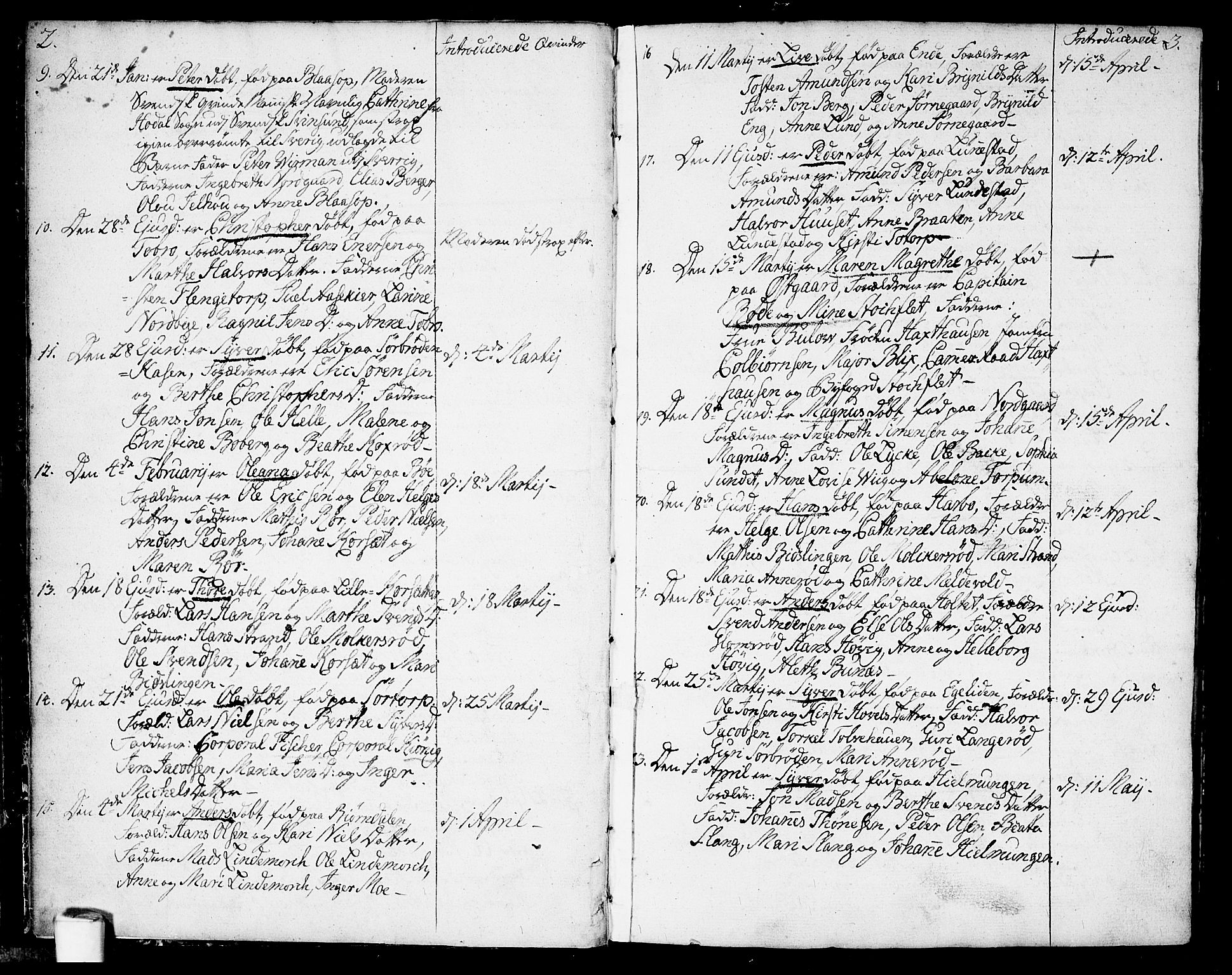 Berg prestekontor Kirkebøker, AV/SAO-A-10902/F/Fa/L0001: Parish register (official) no. I 1, 1770-1814, p. 2-3