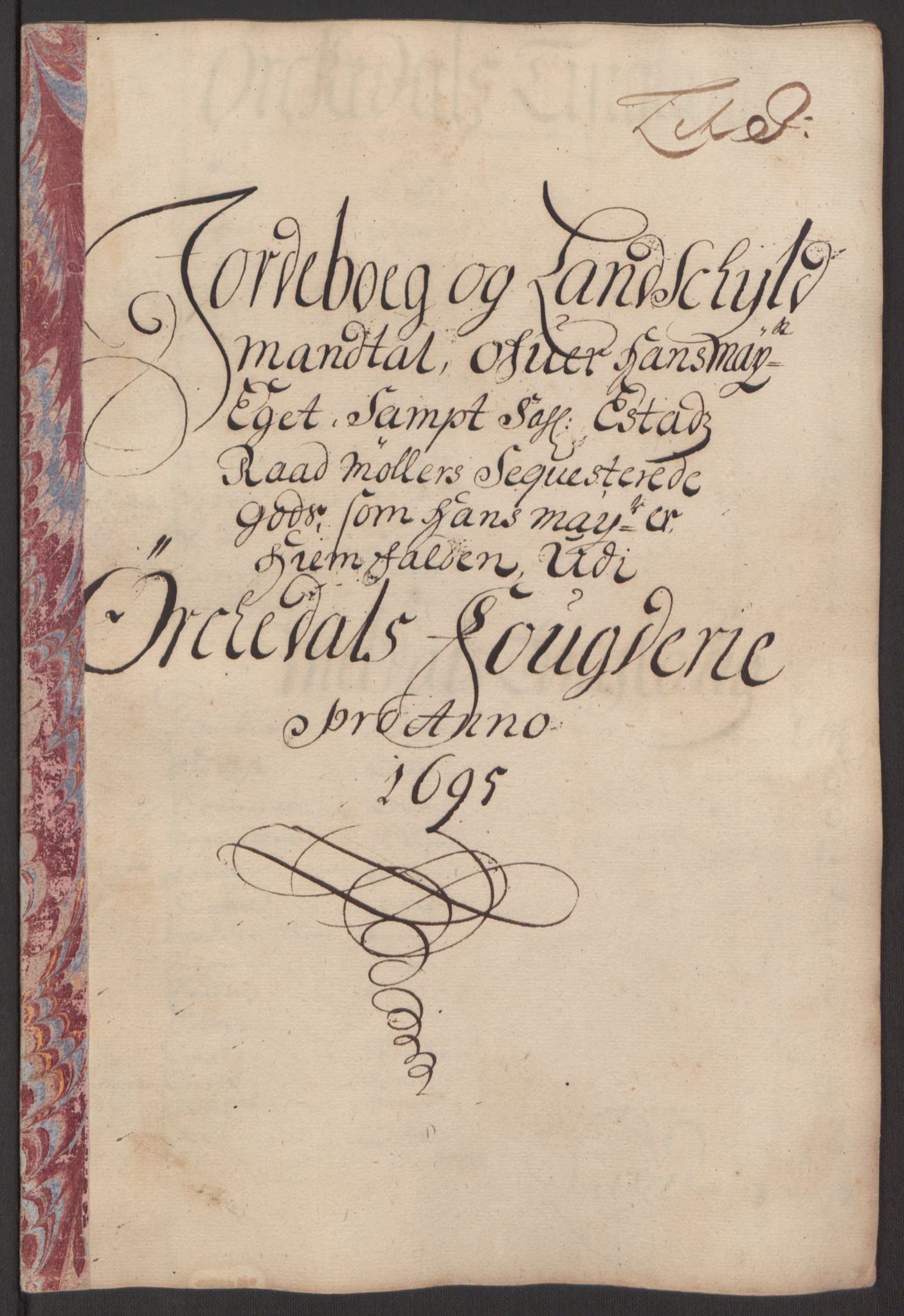 Rentekammeret inntil 1814, Reviderte regnskaper, Fogderegnskap, RA/EA-4092/R60/L3945: Fogderegnskap Orkdal og Gauldal, 1695, p. 167