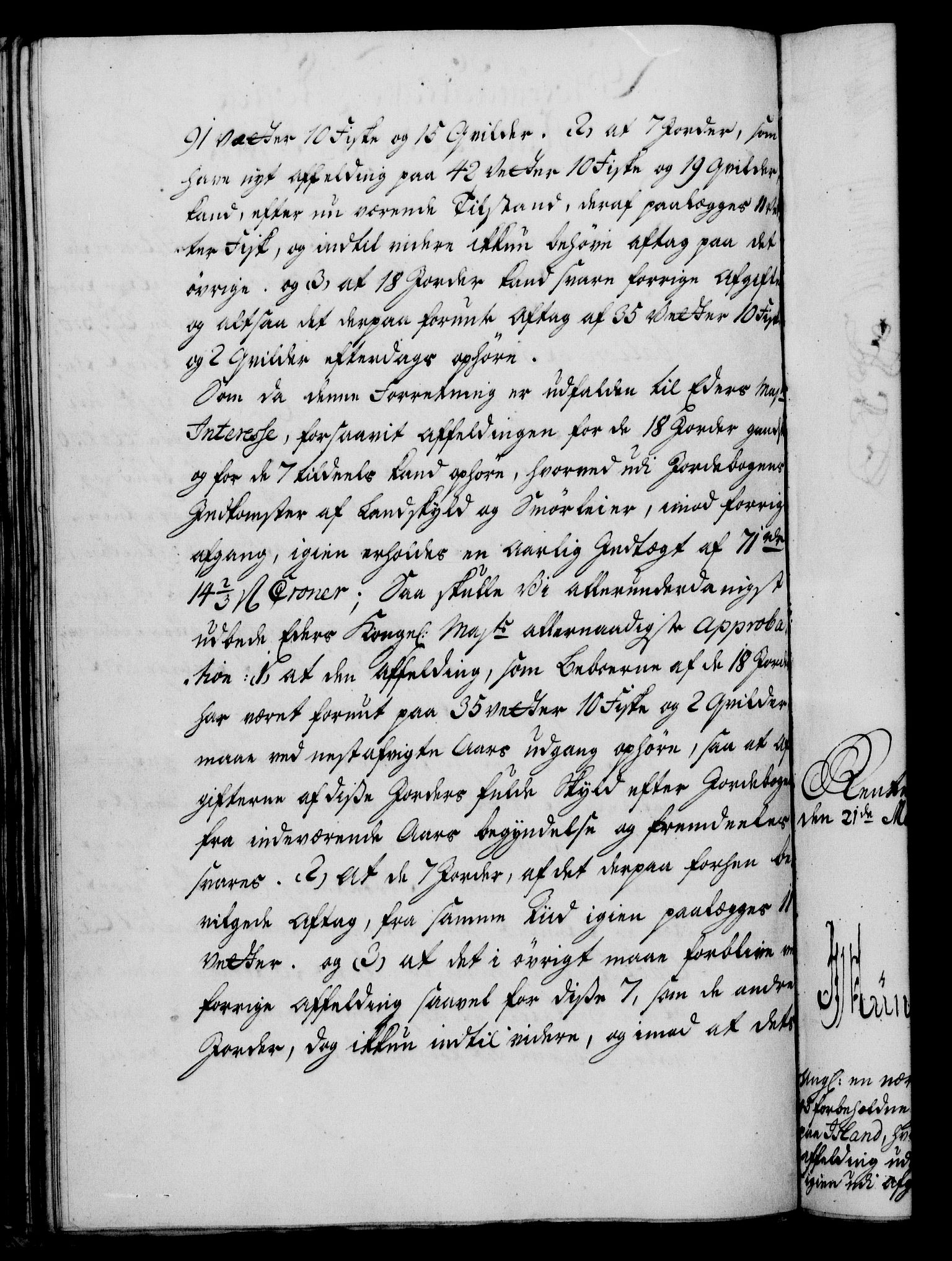 Rentekammeret, Kammerkanselliet, RA/EA-3111/G/Gf/Gfa/L0039: Norsk relasjons- og resolusjonsprotokoll (merket RK 52.39), 1757, p. 220