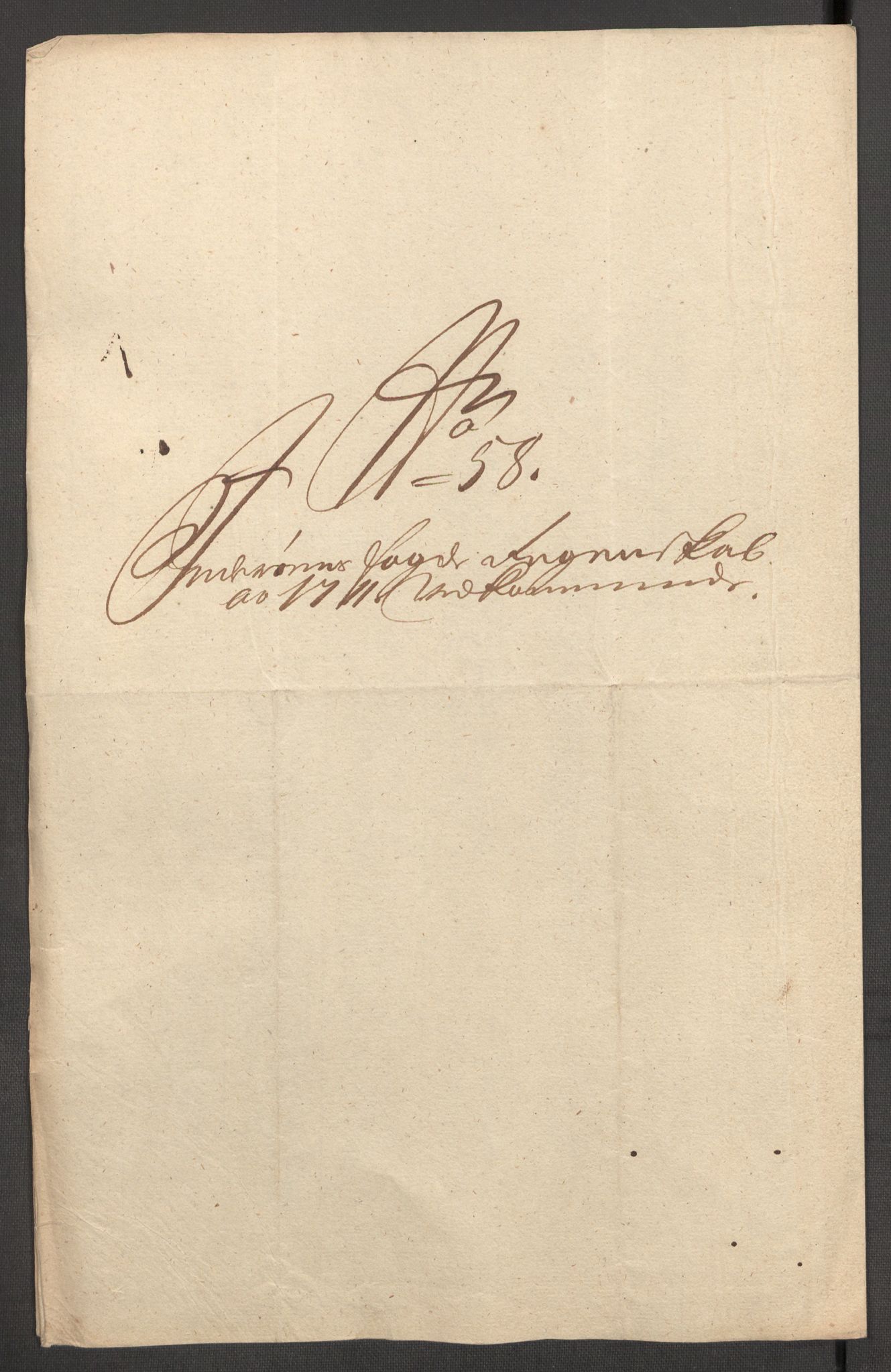 Rentekammeret inntil 1814, Reviderte regnskaper, Fogderegnskap, AV/RA-EA-4092/R63/L4319: Fogderegnskap Inderøy, 1711, p. 204