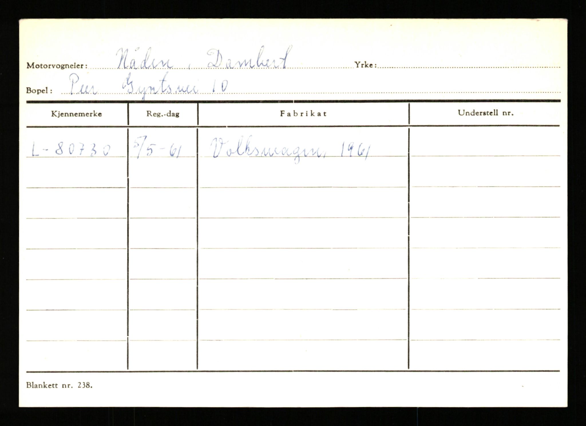 Stavanger trafikkstasjon, SAST/A-101942/0/H/L0028: Næsheim - Omastrand, 1930-1971, p. 255