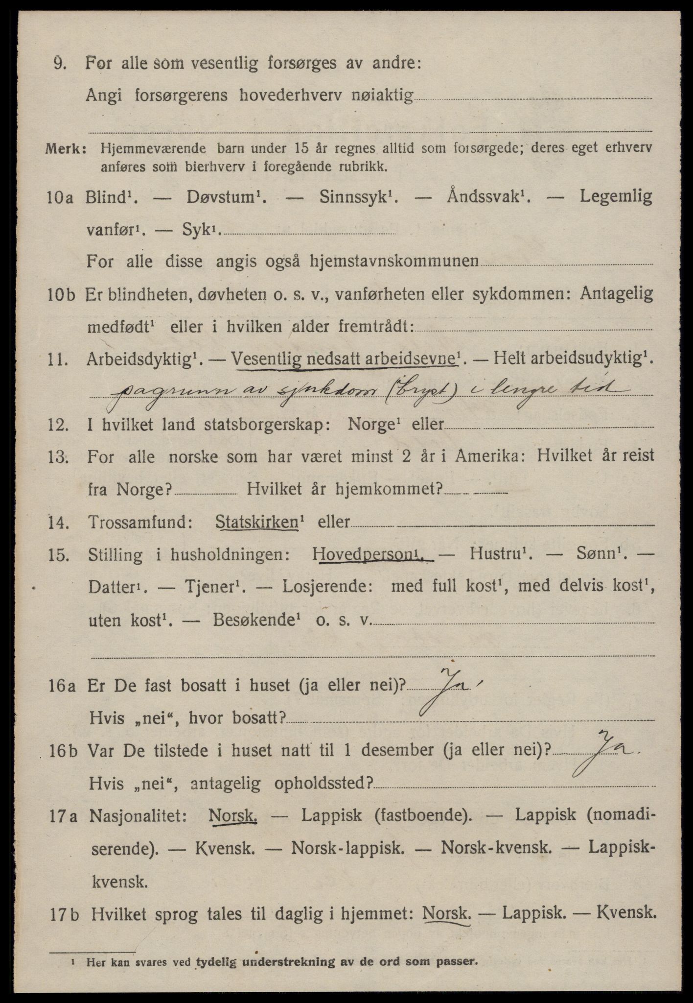 SAT, 1920 census for Støren, 1920, p. 693