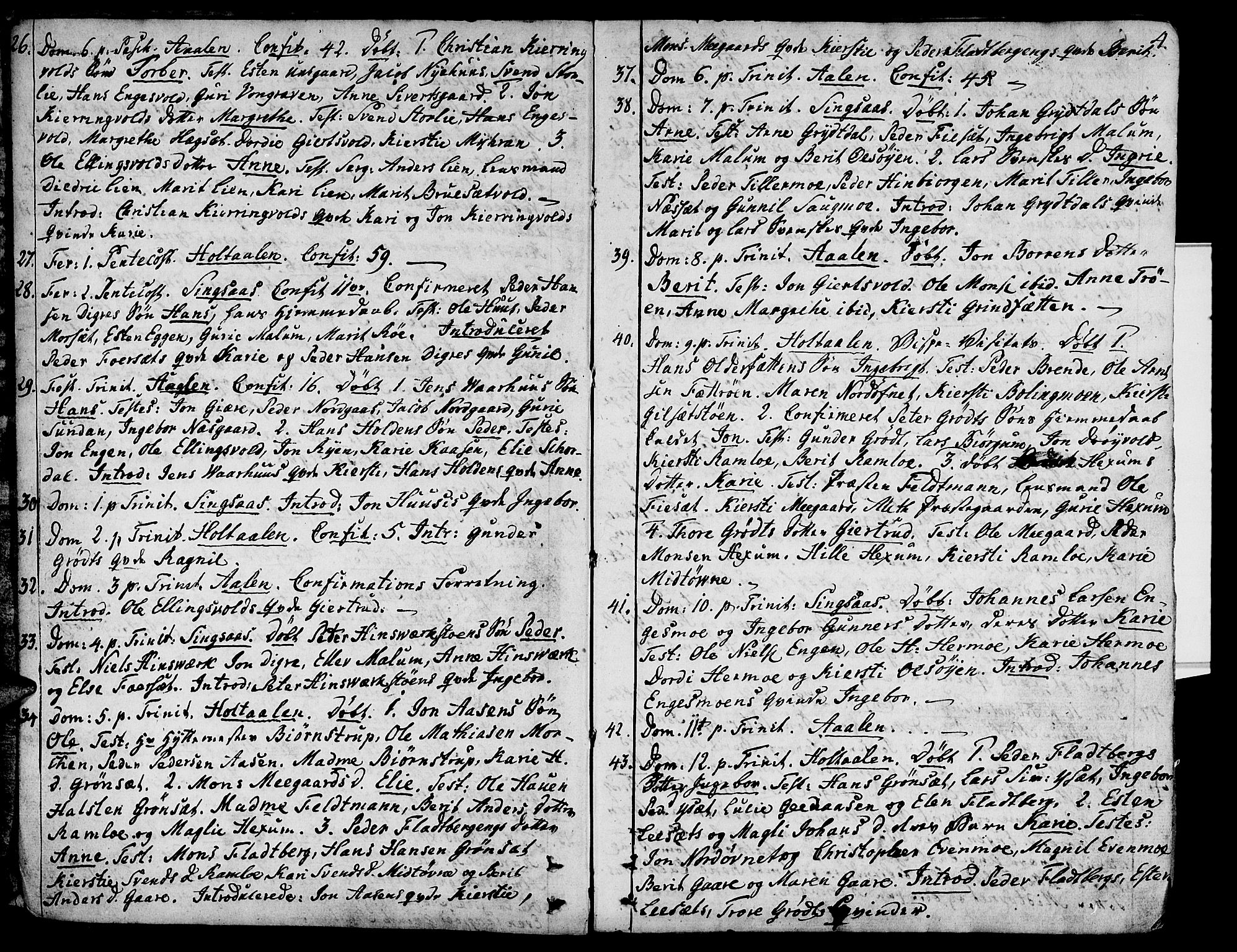 Ministerialprotokoller, klokkerbøker og fødselsregistre - Sør-Trøndelag, SAT/A-1456/685/L0953: Parish register (official) no. 685A02, 1805-1816, p. 4