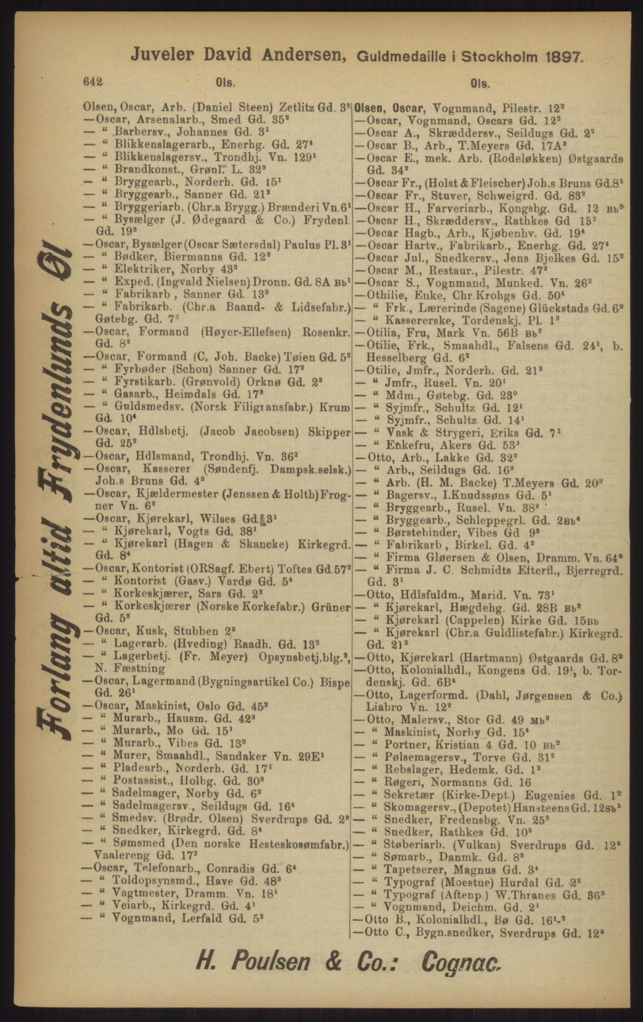 Kristiania/Oslo adressebok, PUBL/-, 1902, p. 642