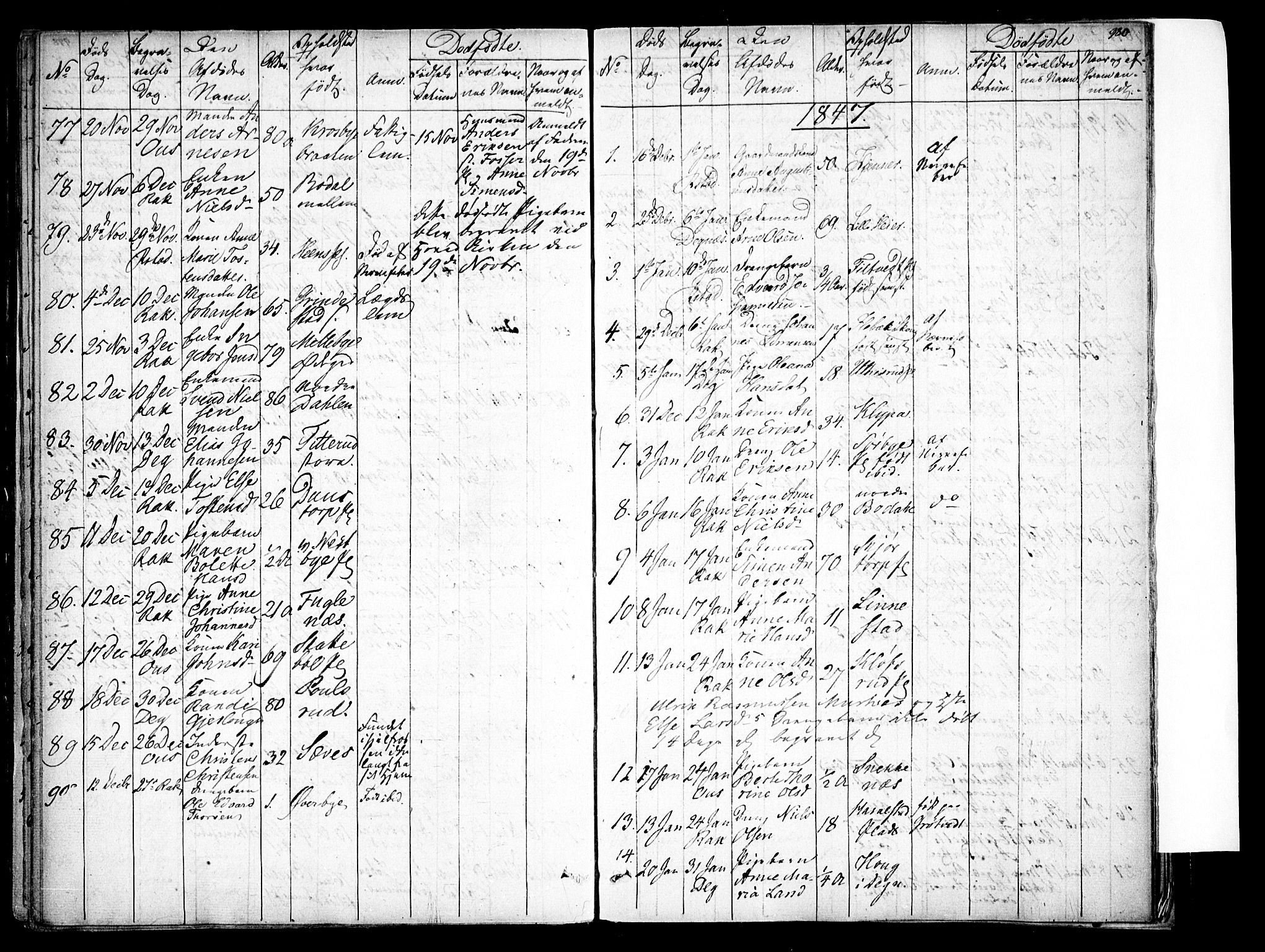 Rakkestad prestekontor Kirkebøker, SAO/A-2008/F/Fa/L0008: Parish register (official) no. I 8, 1842-1849, p. 979-980