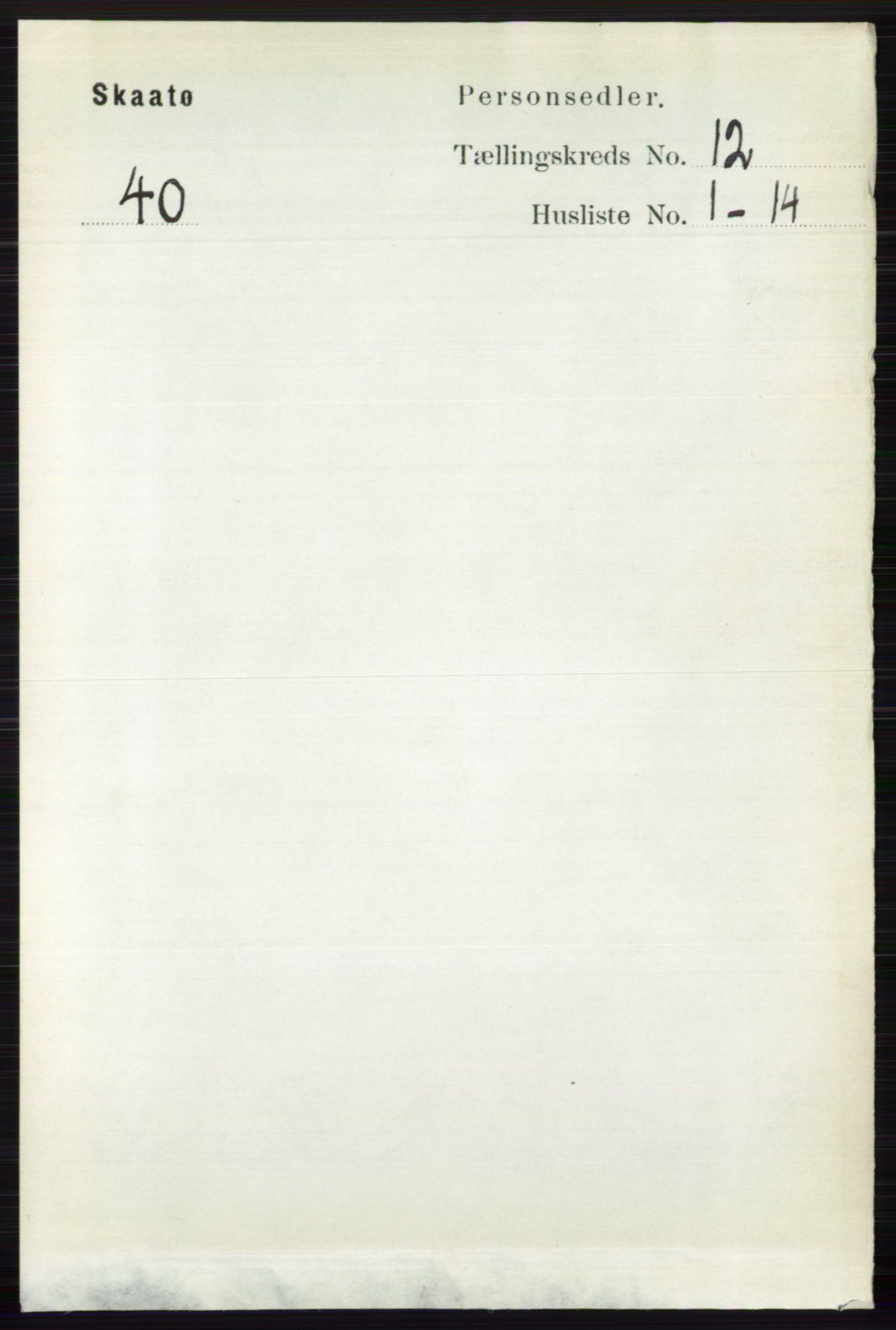 RA, 1891 census for 0815 Skåtøy, 1891, p. 4289