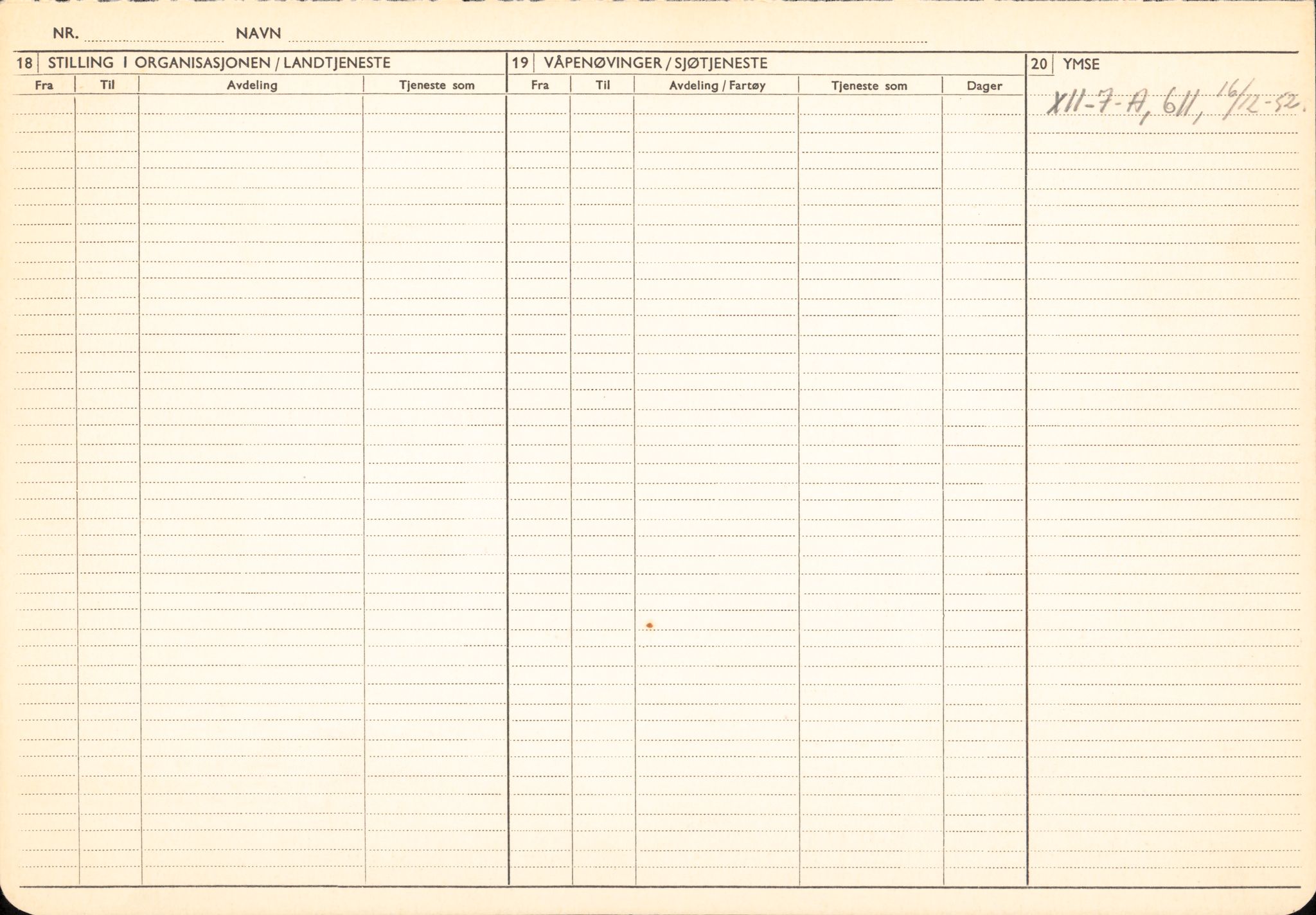 Forsvaret, Forsvarets overkommando/Luftforsvarsstaben, RA/RAFA-4079/P/Pa/L0029: Personellpapirer, 1912, p. 237