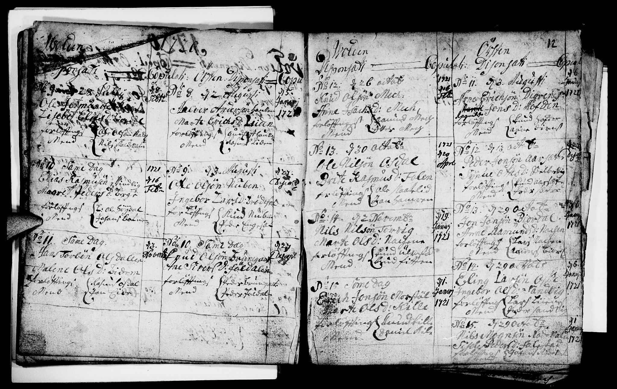 Ministerialprotokoller, klokkerbøker og fødselsregistre - Møre og Romsdal, AV/SAT-A-1454/511/L0134: Parish register (official) no. 511A01, 1713-1720, p. 12