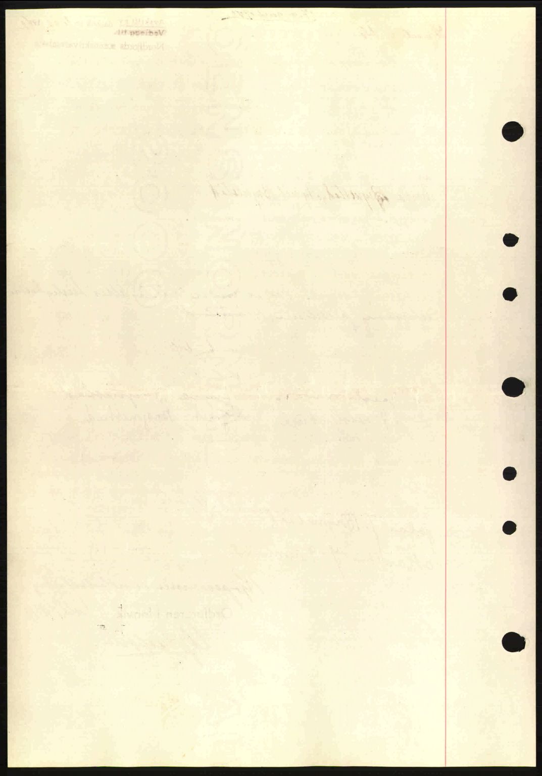 Nordfjord sorenskriveri, SAB/A-2801/02/02b/02bj/L0007: Mortgage book no. A7, 1941-1943, Diary no: : 1022/1942