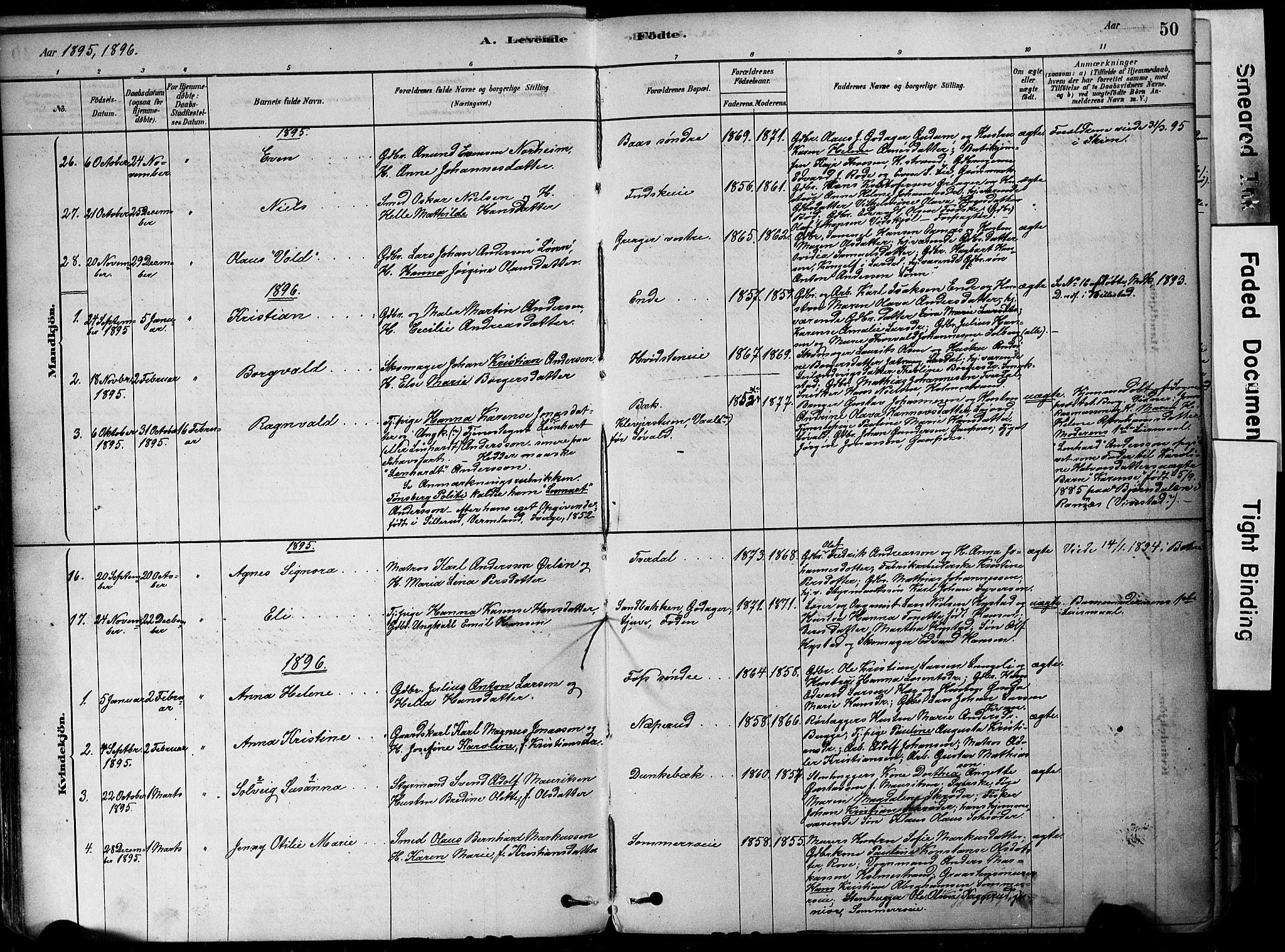 Botne kirkebøker, SAKO/A-340/F/Fa/L0007: Parish register (official) no. I 7, 1878-1910, p. 50