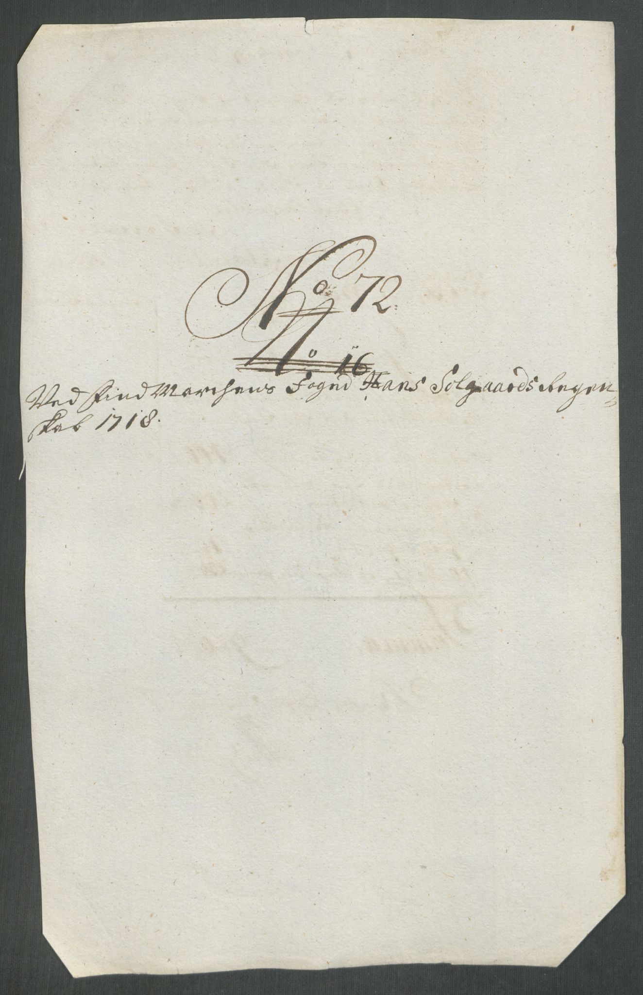 Rentekammeret inntil 1814, Reviderte regnskaper, Fogderegnskap, AV/RA-EA-4092/R69/L4857: Fogderegnskap Finnmark/Vardøhus, 1716-1718, p. 572