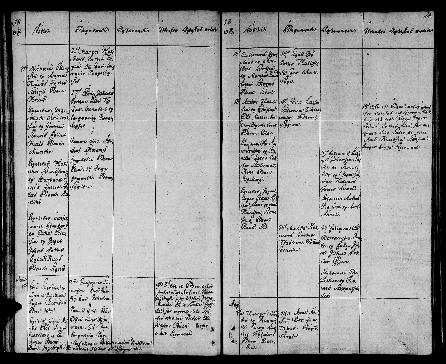 Ministerialprotokoller, klokkerbøker og fødselsregistre - Sør-Trøndelag, AV/SAT-A-1456/678/L0894: Parish register (official) no. 678A04, 1806-1815, p. 24