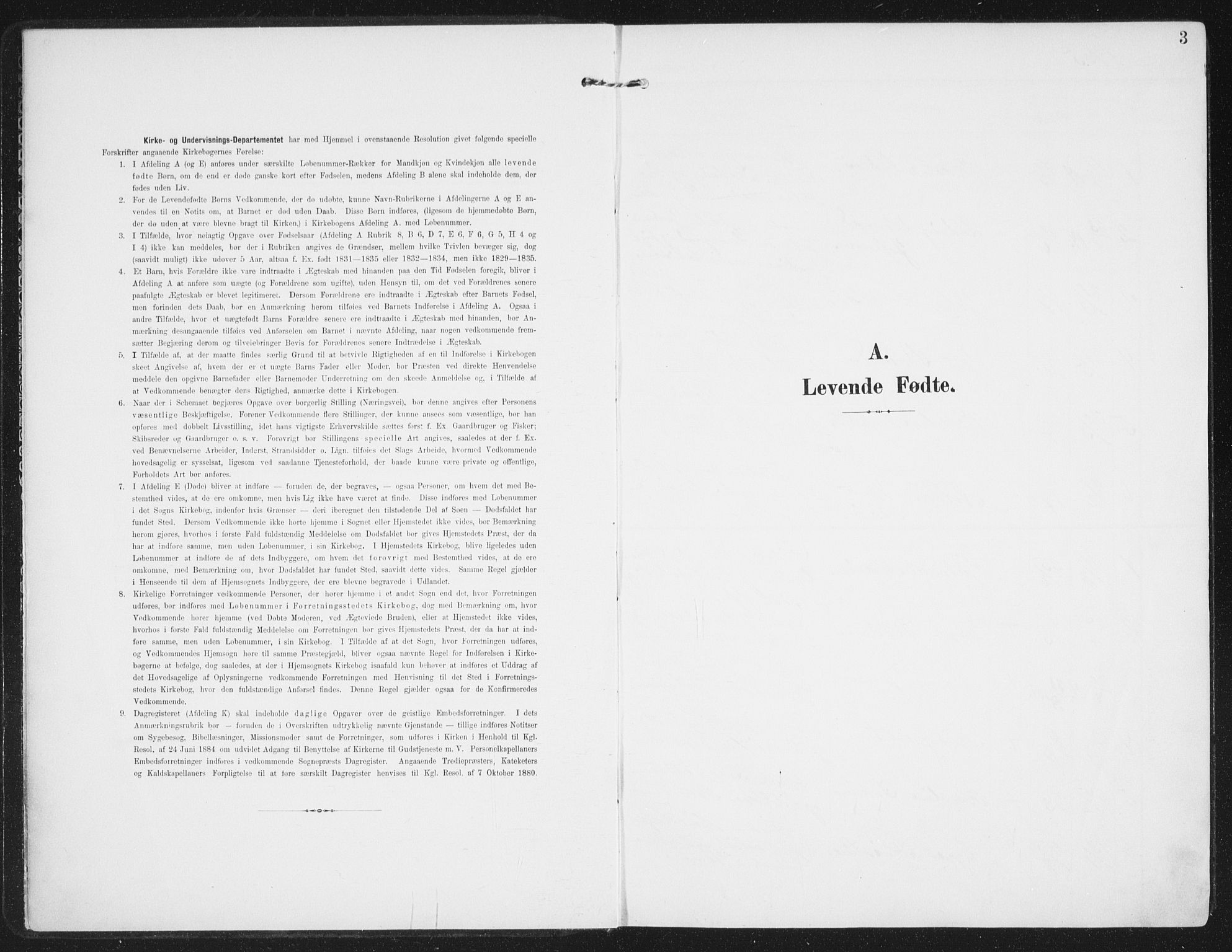 Berg sokneprestkontor, SATØ/S-1318/G/Ga/Gaa/L0008kirke: Parish register (official) no. 8, 1904-1916, p. 3