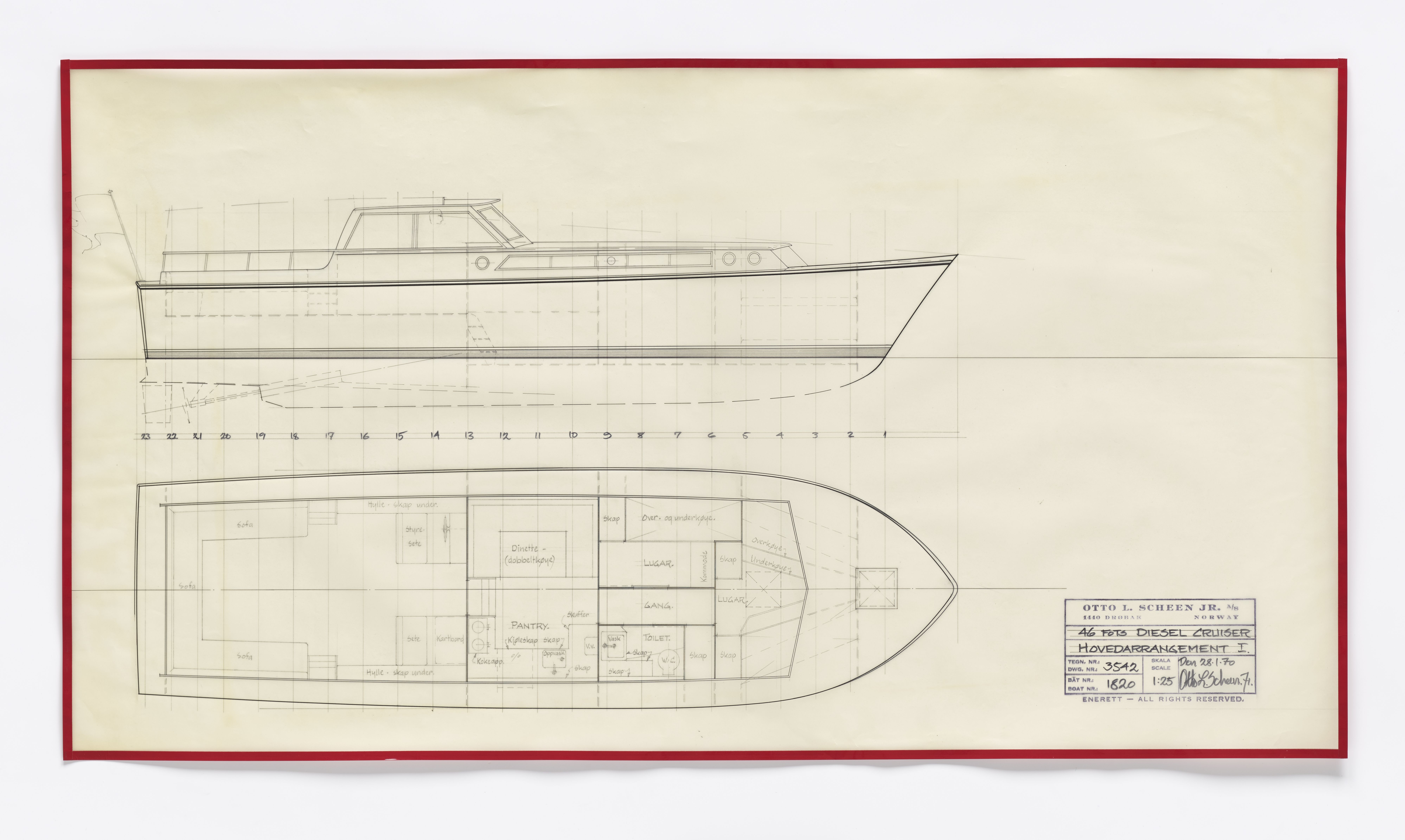 Furuholmen & Scheen, AFM/OM-1003/T/Ta/L0007/0002: Dieselkrysser / Scheen, 1970-2005