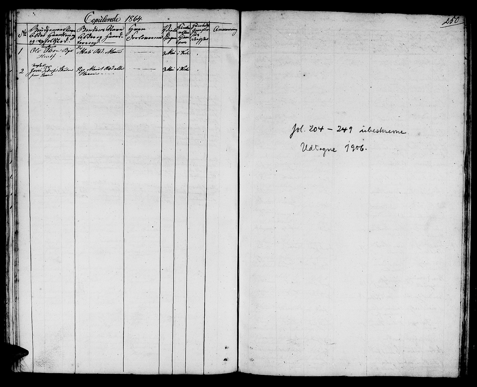 Ministerialprotokoller, klokkerbøker og fødselsregistre - Sør-Trøndelag, SAT/A-1456/692/L1108: Parish register (copy) no. 692C03, 1816-1833, p. 250