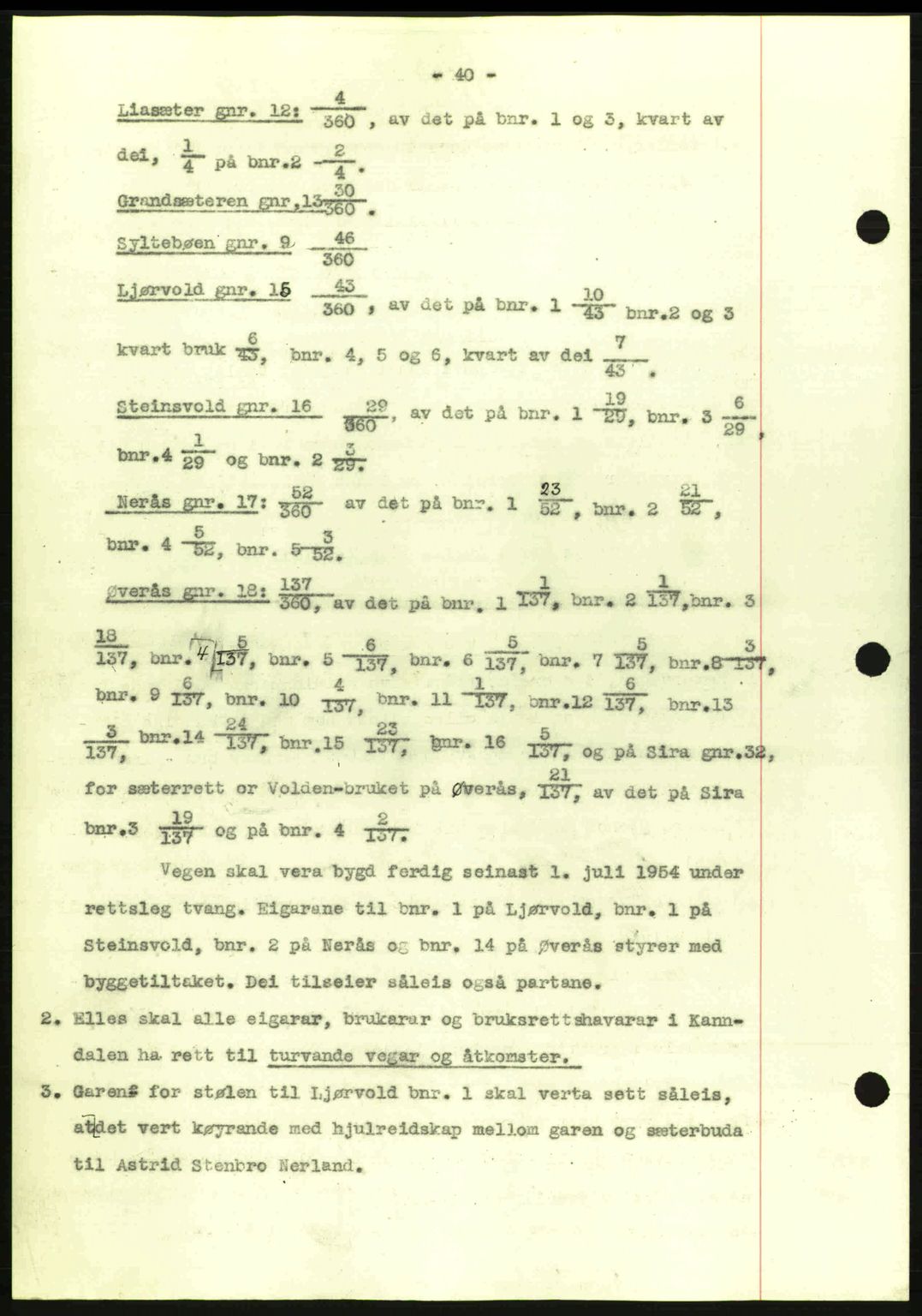 Romsdal sorenskriveri, AV/SAT-A-4149/1/2/2C: Mortgage book no. A17, 1944-1945, Diary no: : 245/1945