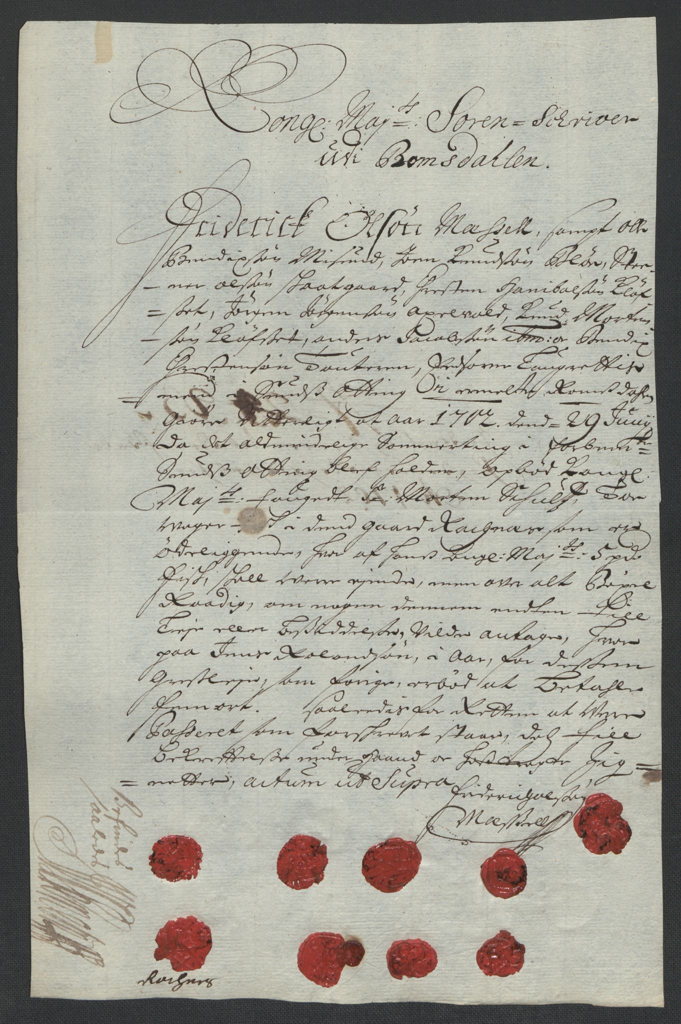 Rentekammeret inntil 1814, Reviderte regnskaper, Fogderegnskap, RA/EA-4092/R55/L3655: Fogderegnskap Romsdal, 1701-1702, p. 316
