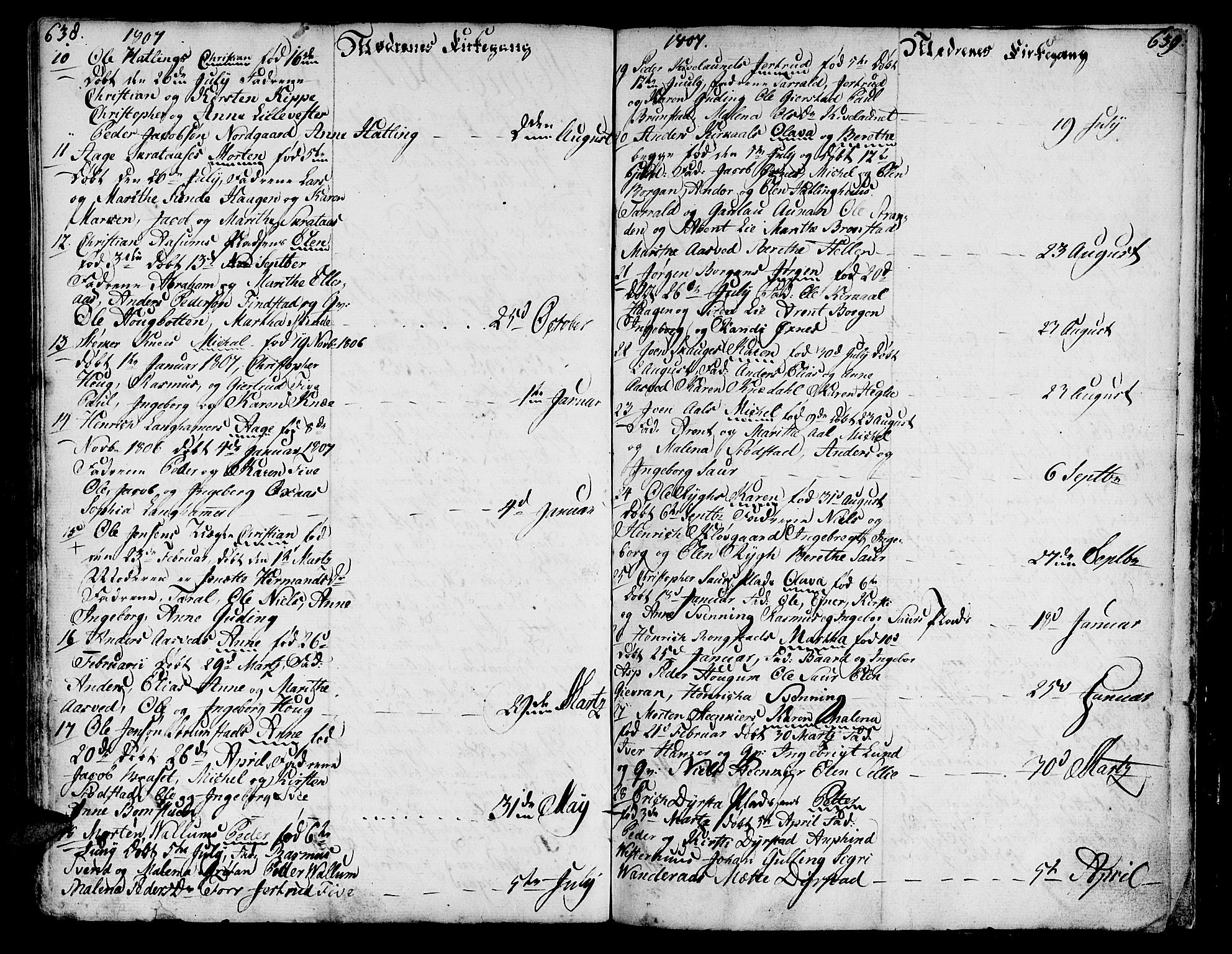 Ministerialprotokoller, klokkerbøker og fødselsregistre - Nord-Trøndelag, SAT/A-1458/746/L0440: Parish register (official) no. 746A02, 1760-1815, p. 638-639