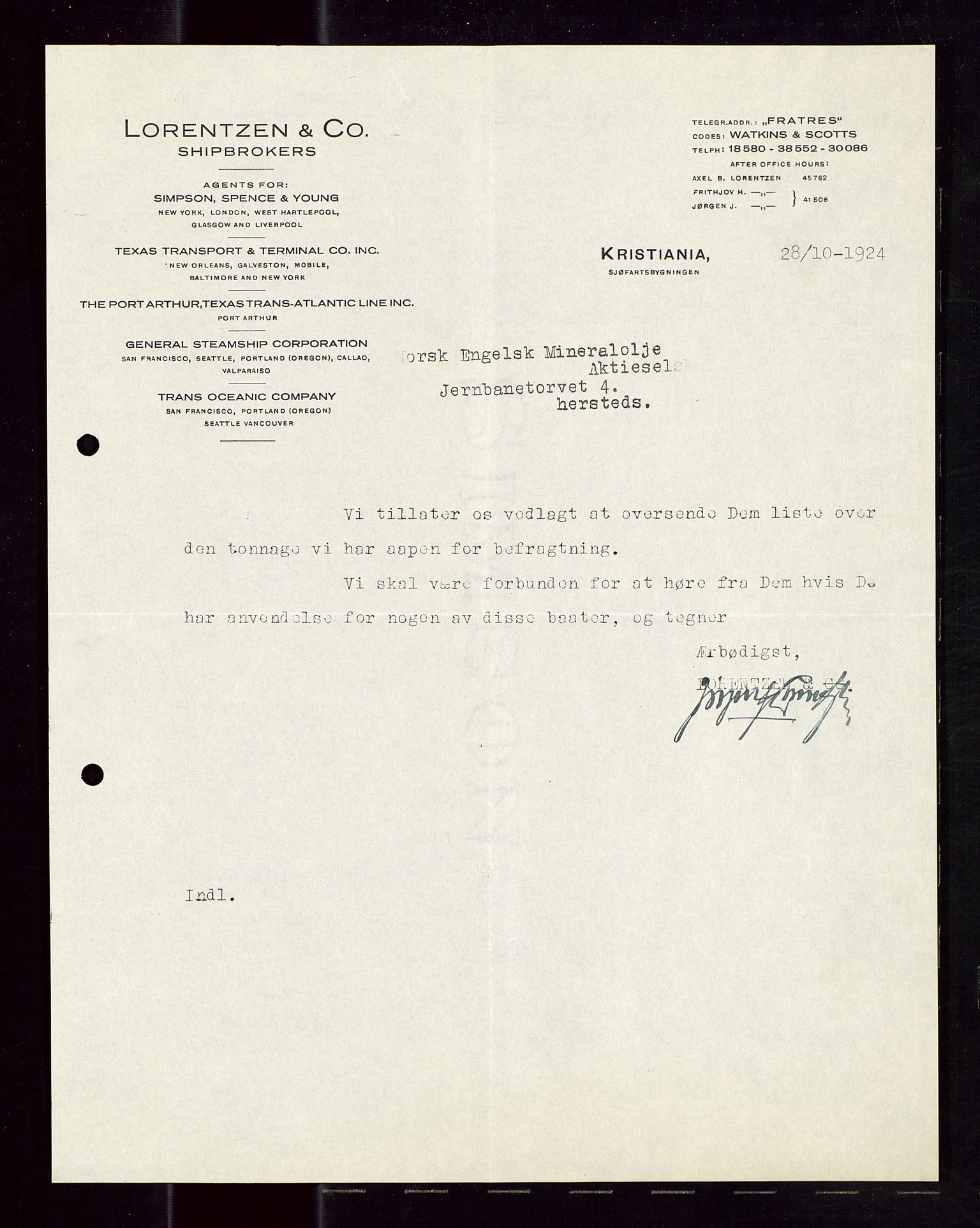 Pa 1521 - A/S Norske Shell, AV/SAST-A-101915/E/Ea/Eaa/L0012: Sjefskorrespondanse, 1924, p. 696