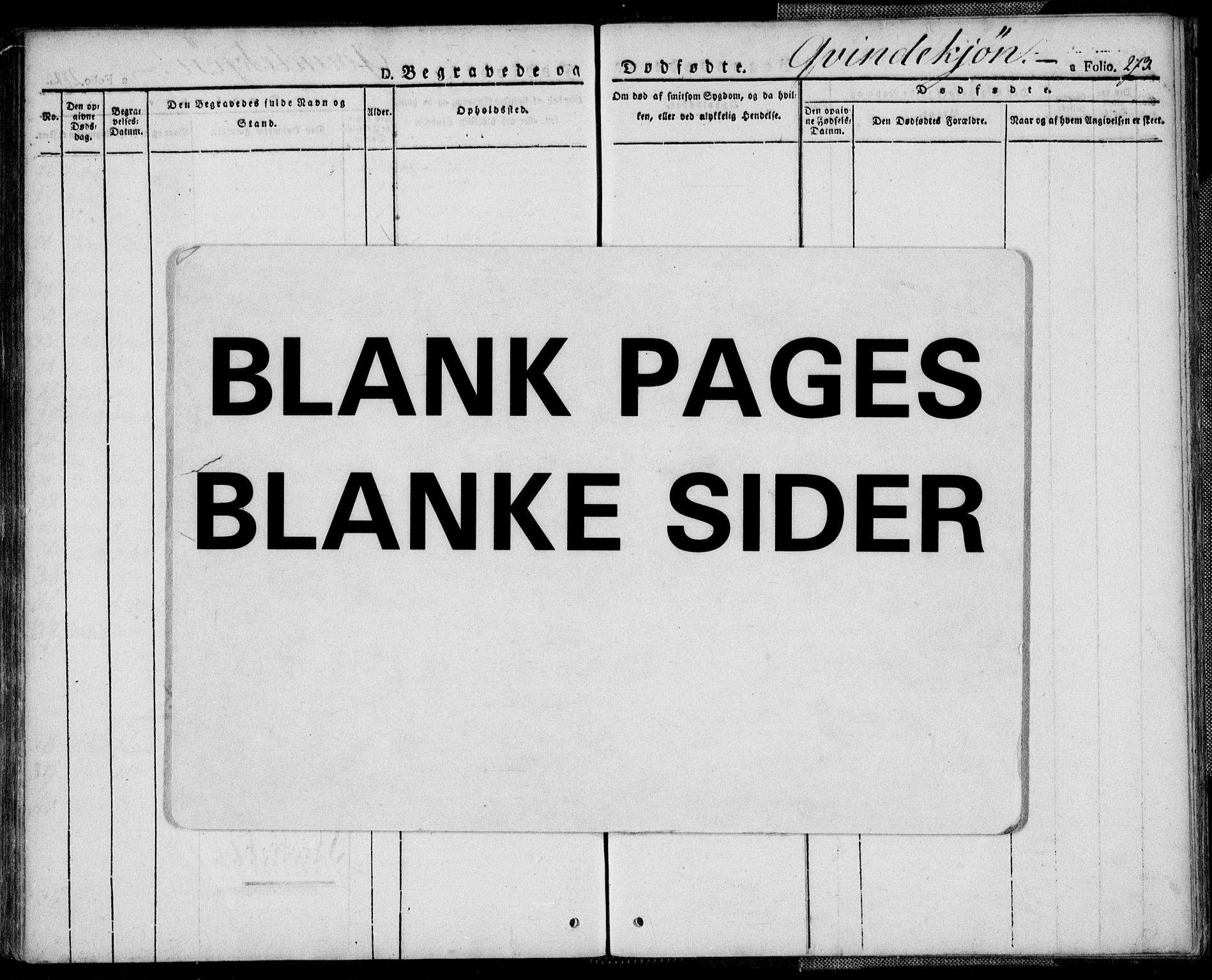 Mandal sokneprestkontor, SAK/1111-0030/F/Fa/Faa/L0011: Parish register (official) no. A 11, 1830-1839, p. 273