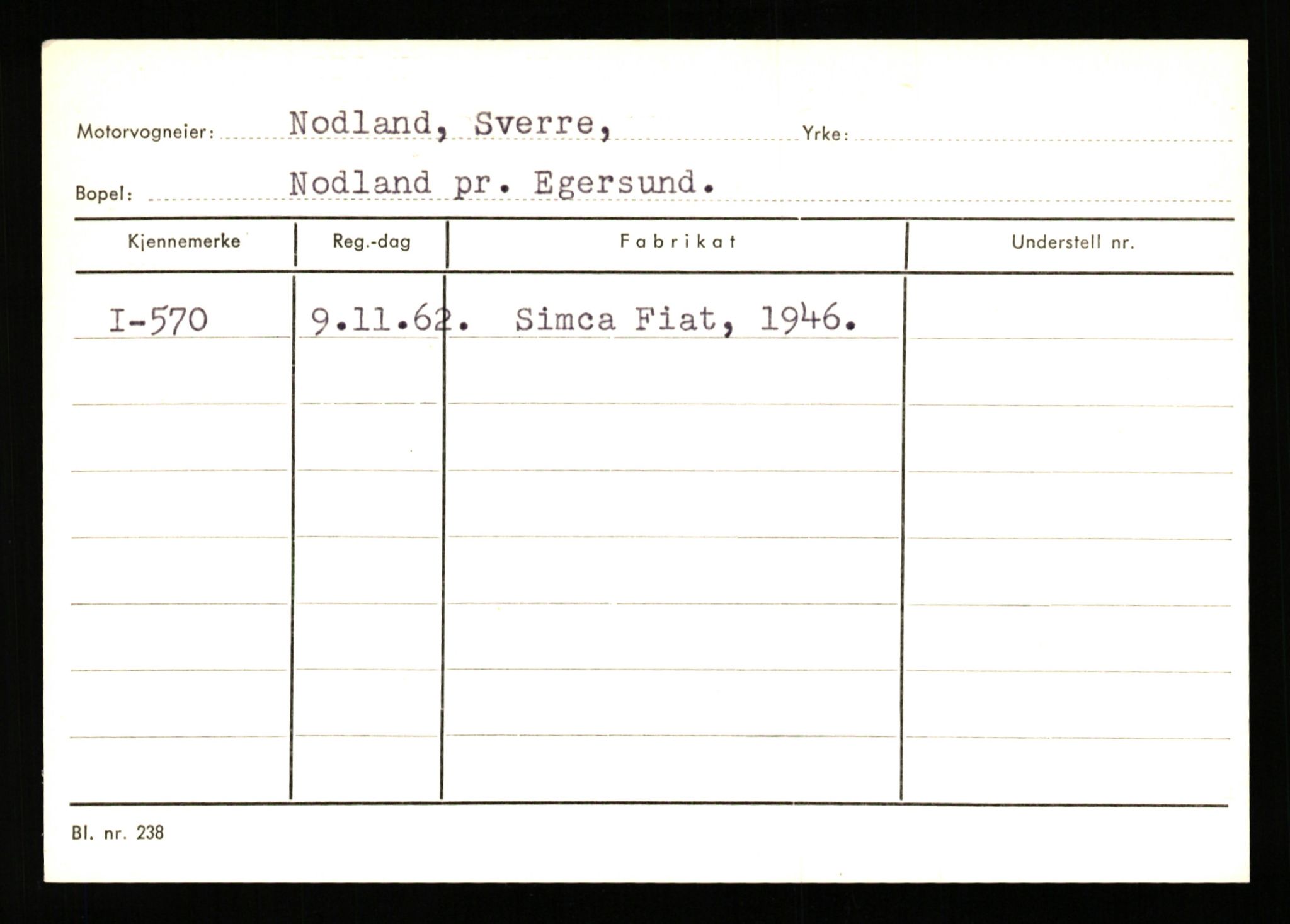 Stavanger trafikkstasjon, AV/SAST-A-101942/0/G/L0001: Registreringsnummer: 0 - 5782, 1930-1971, p. 341