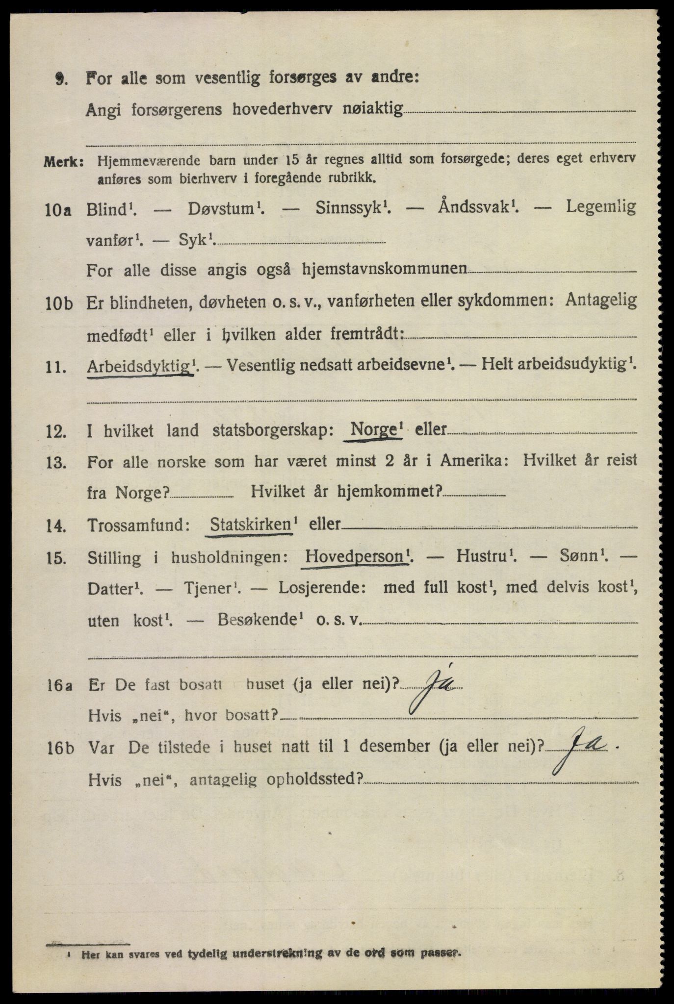 SAKO, 1920 census for Lier, 1920, p. 25305