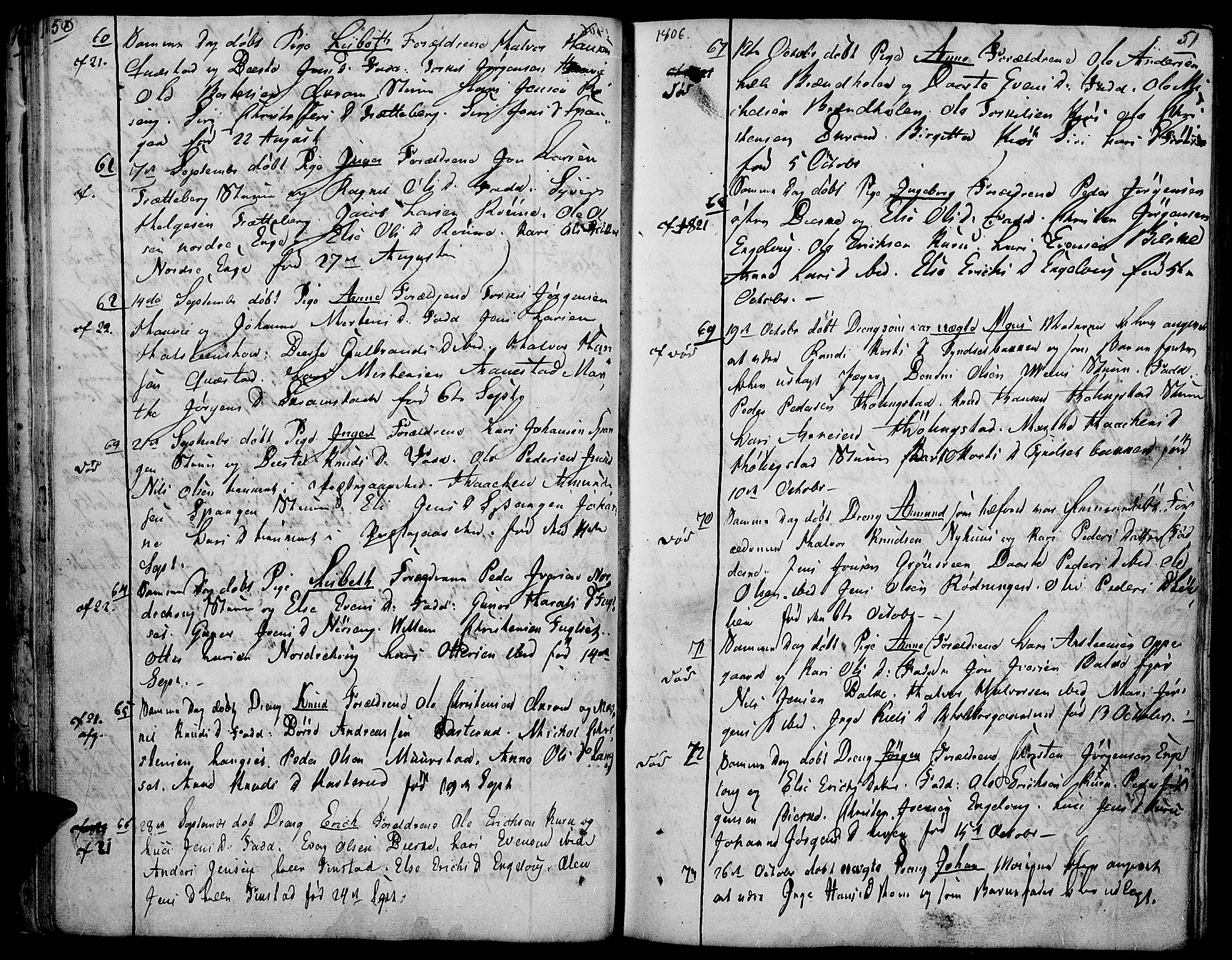 Løten prestekontor, SAH/PREST-022/K/Ka/L0004: Parish register (official) no. 4, 1801-1814, p. 50-51