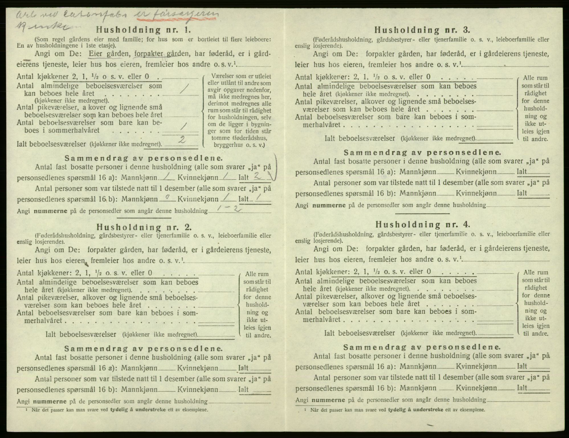 SAB, 1920 census for Hålandsdal, 1920, p. 102