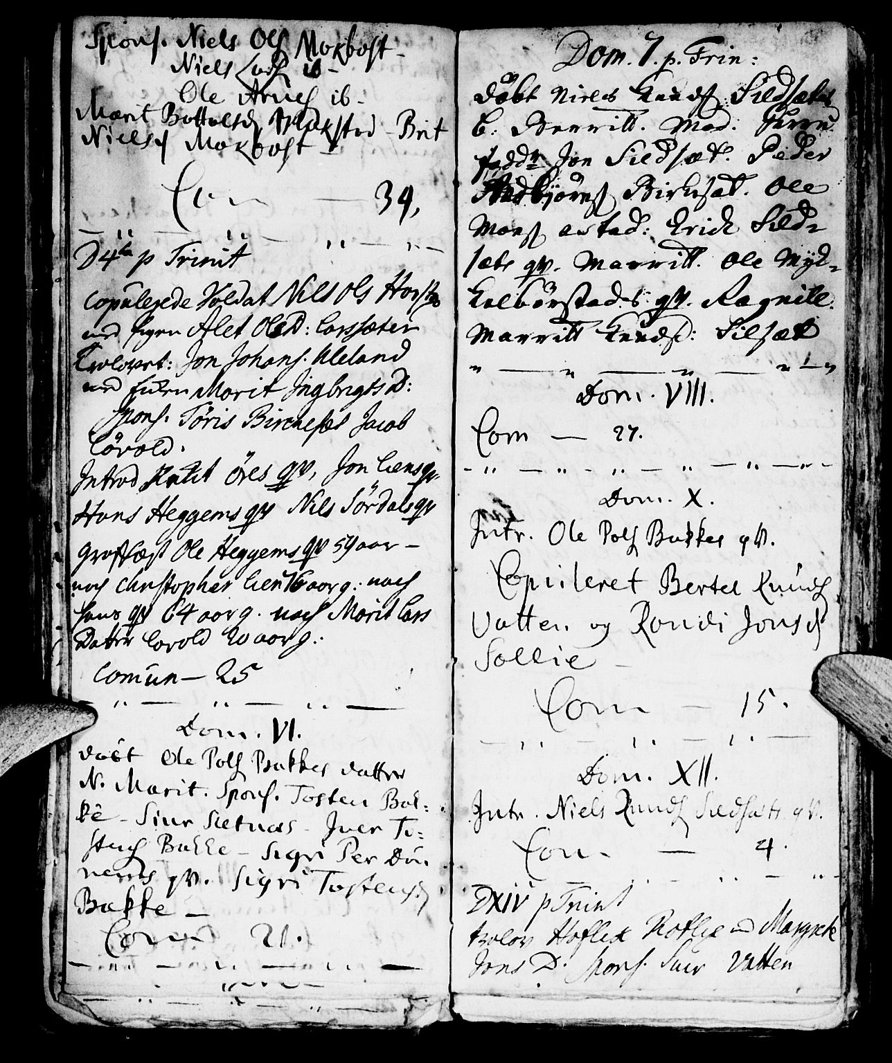 Ministerialprotokoller, klokkerbøker og fødselsregistre - Møre og Romsdal, AV/SAT-A-1454/584/L0964: Parish register (official) no. 584A04, 1732-1754