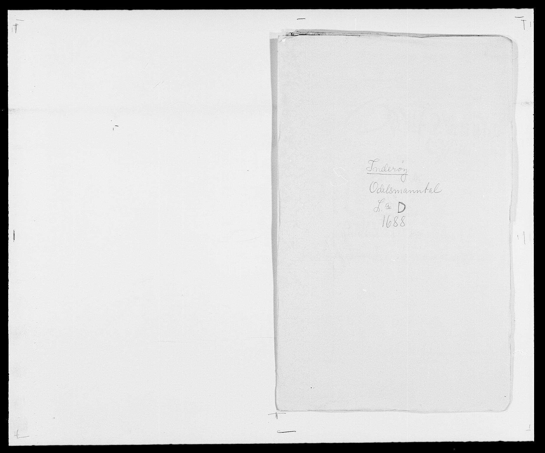 Rentekammeret inntil 1814, Reviderte regnskaper, Fogderegnskap, RA/EA-4092/R63/L4306: Fogderegnskap Inderøy, 1687-1689, p. 254