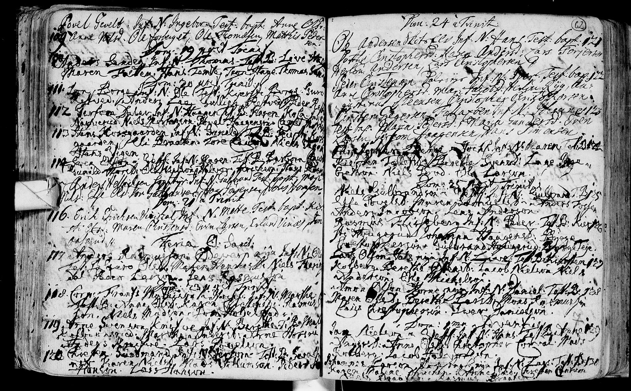 Eiker kirkebøker, AV/SAKO-A-4/F/Fa/L0003: Parish register (official) no. I 3, 1724-1753, p. 62