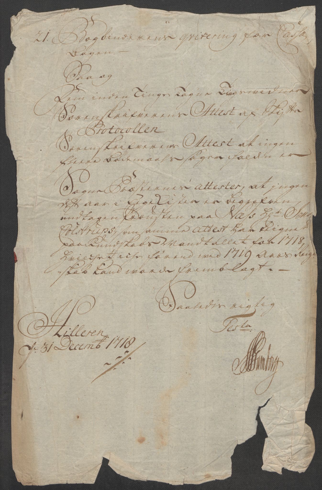 Rentekammeret inntil 1814, Reviderte regnskaper, Fogderegnskap, RA/EA-4092/R12/L0727: Fogderegnskap Øvre Romerike, 1718, p. 23