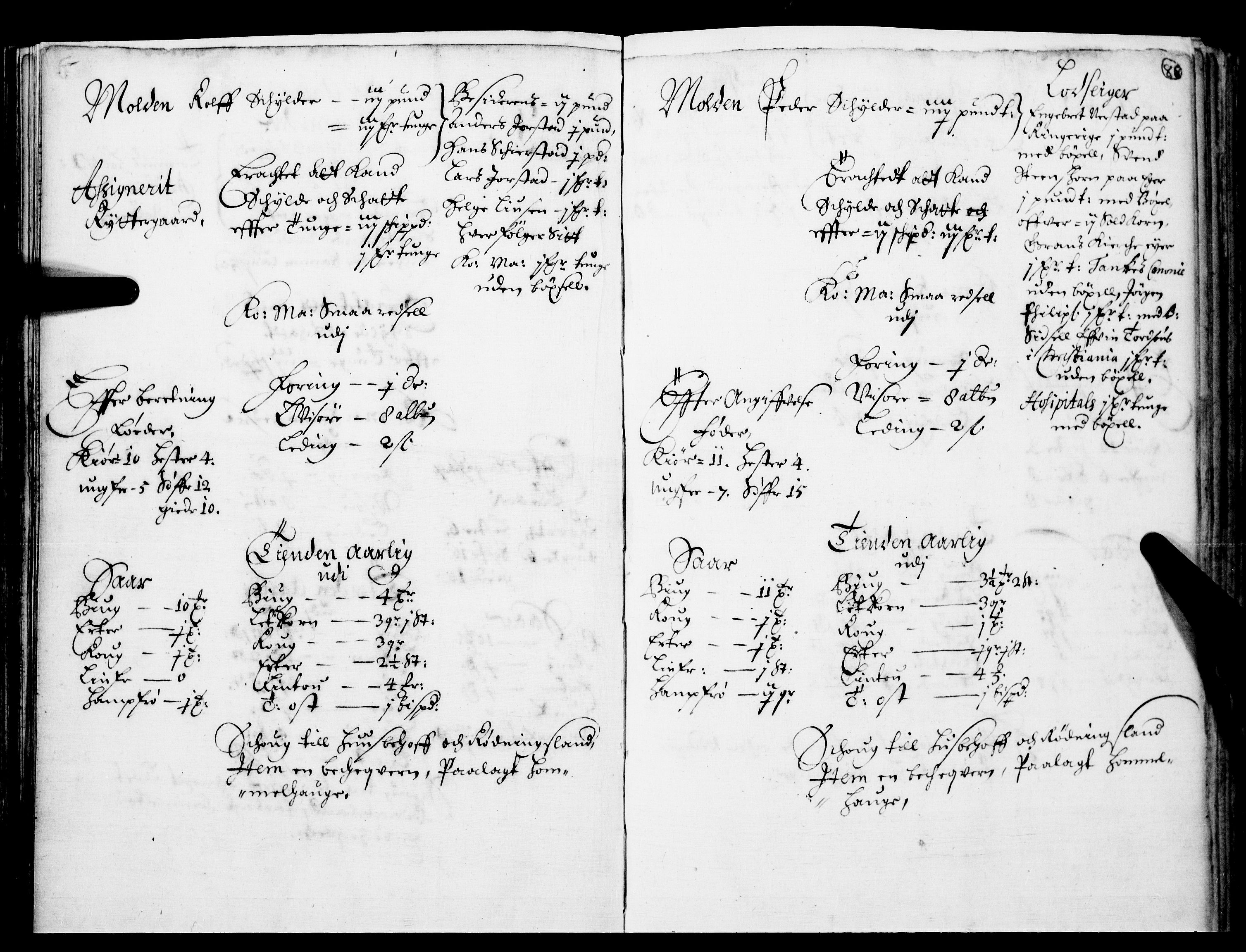 Rentekammeret inntil 1814, Realistisk ordnet avdeling, AV/RA-EA-4070/N/Nb/Nba/L0016: Hadeland og Valdres fogderi, 1. del, 1667, p. 87b-88a