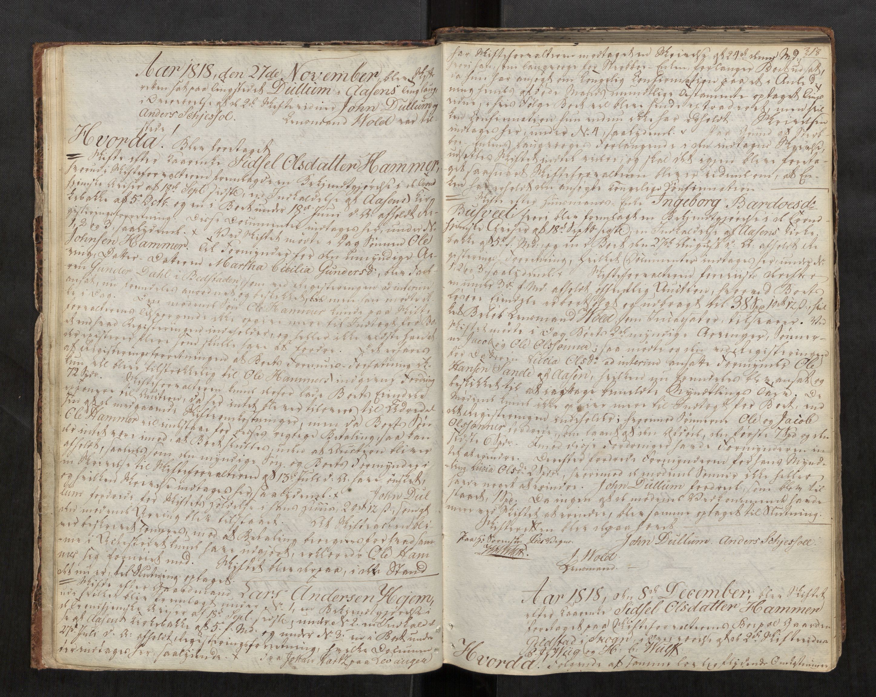 Stjør- og Verdal sorenskriveri, AV/SAT-A-4167/1/3/3A/L0029: Skifteprotokoll 24, 1818-1841, p. 18
