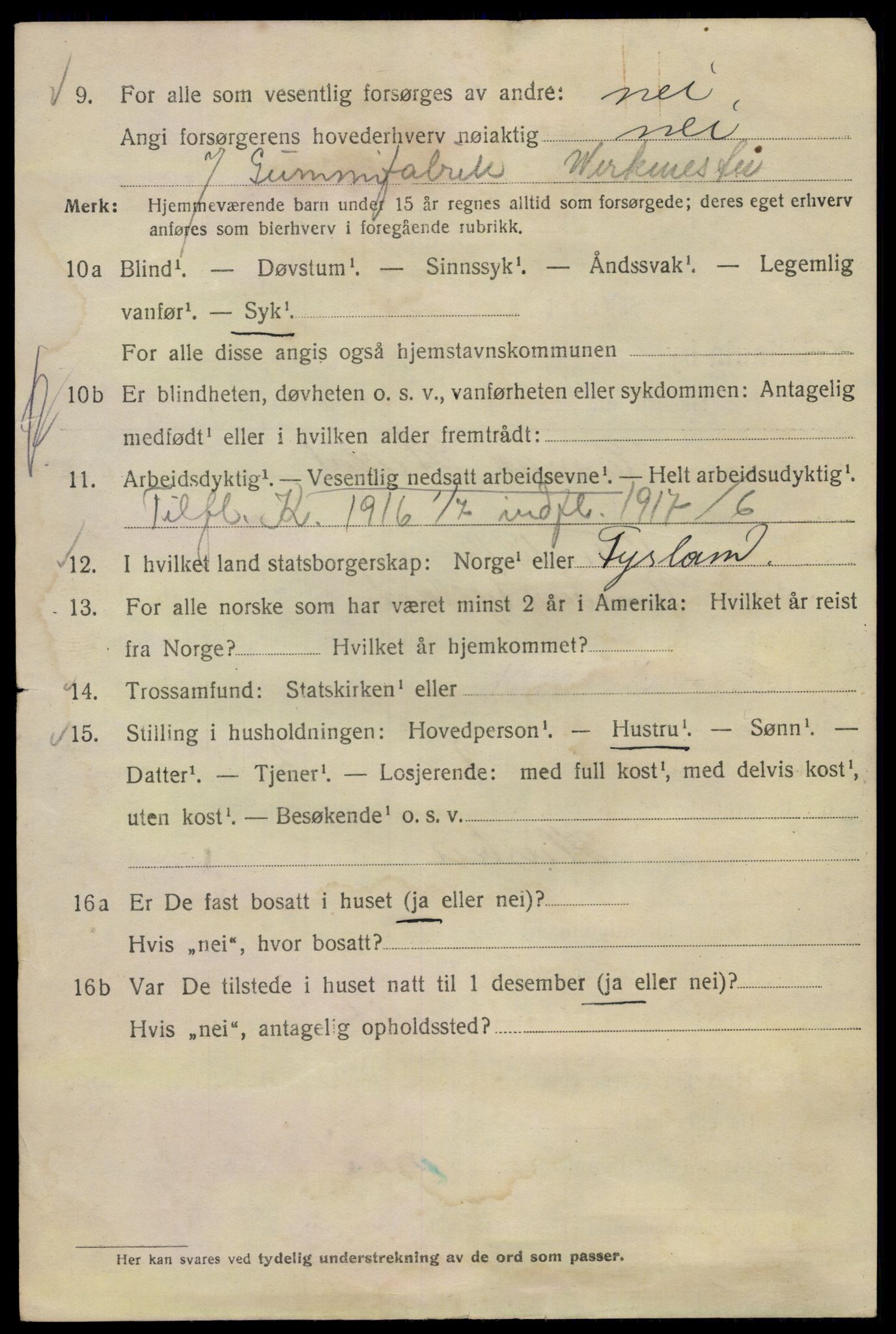 SAO, 1920 census for Kristiania, 1920, p. 237208