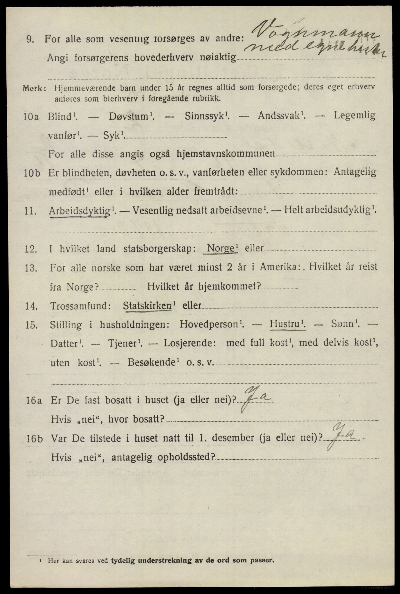 SAO, 1920 census for Nittedal, 1920, p. 2415