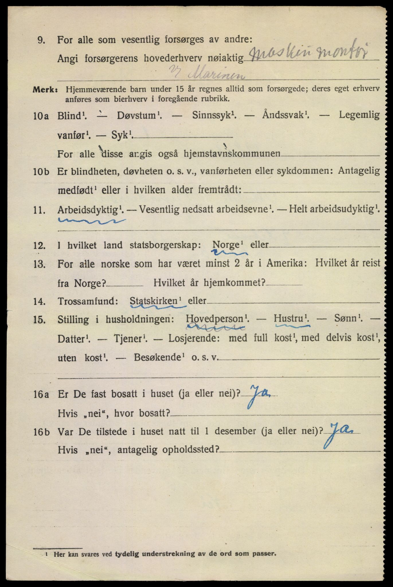 SAKO, 1920 census for Horten, 1920, p. 19314