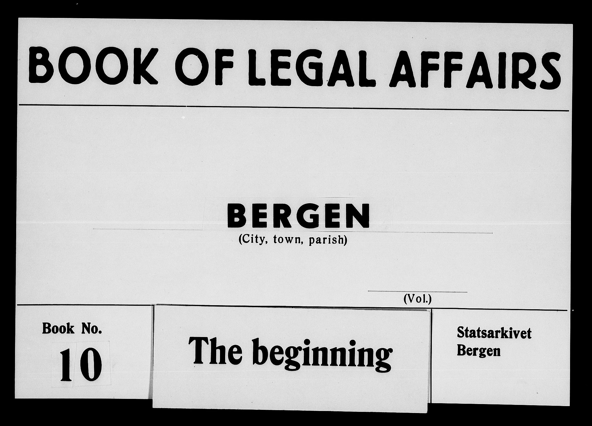 Byfogd og Byskriver i Bergen, AV/SAB-A-3401/01/01Aa/L0010: Bytingsprotokoll, 1699-1700