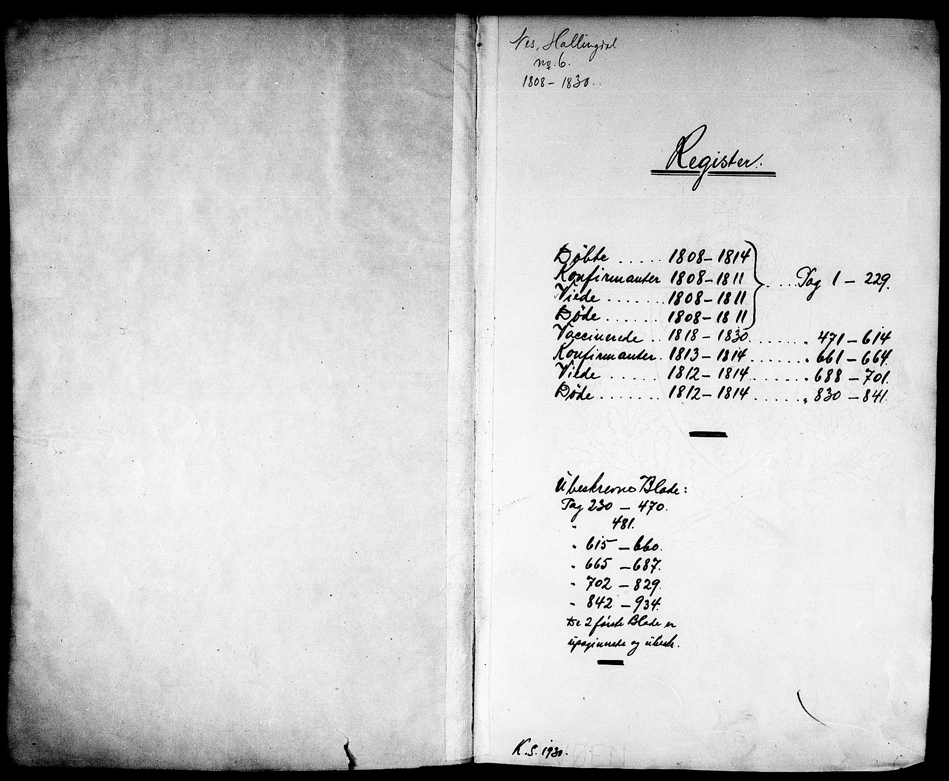 Nes kirkebøker, SAKO/A-236/F/Fa/L0006: Parish register (official) no. 6, 1808-1814