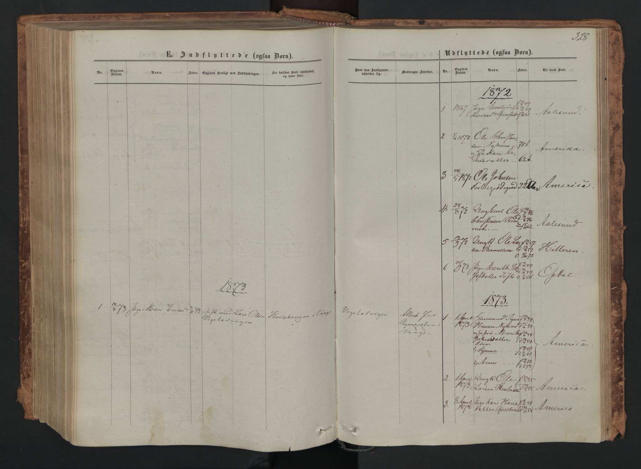 Skjåk prestekontor, SAH/PREST-072/H/Ha/Haa/L0001: Parish register (official) no. 1, 1863-1879, p. 328