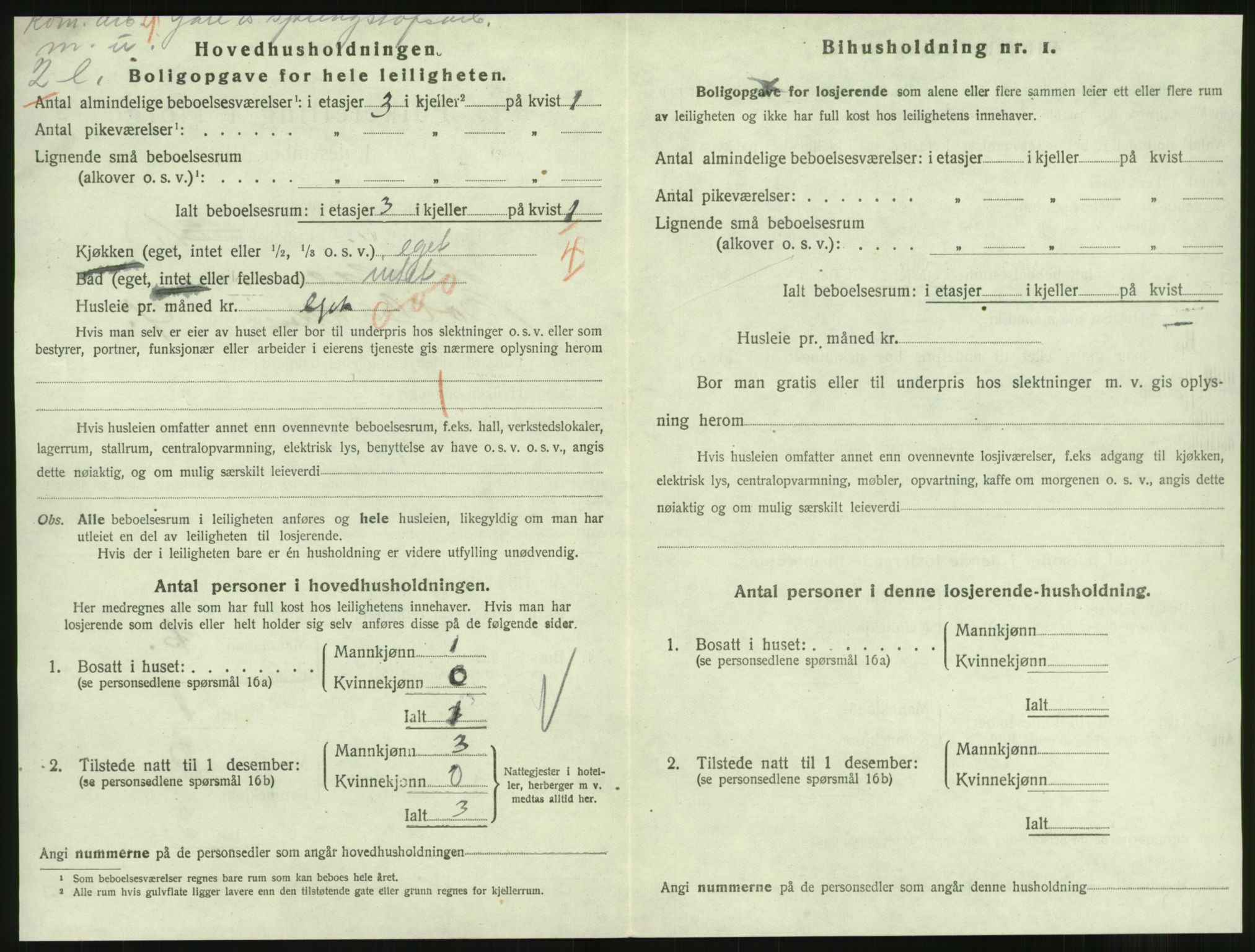 SAT, 1920 census for Molde, 1920, p. 1016