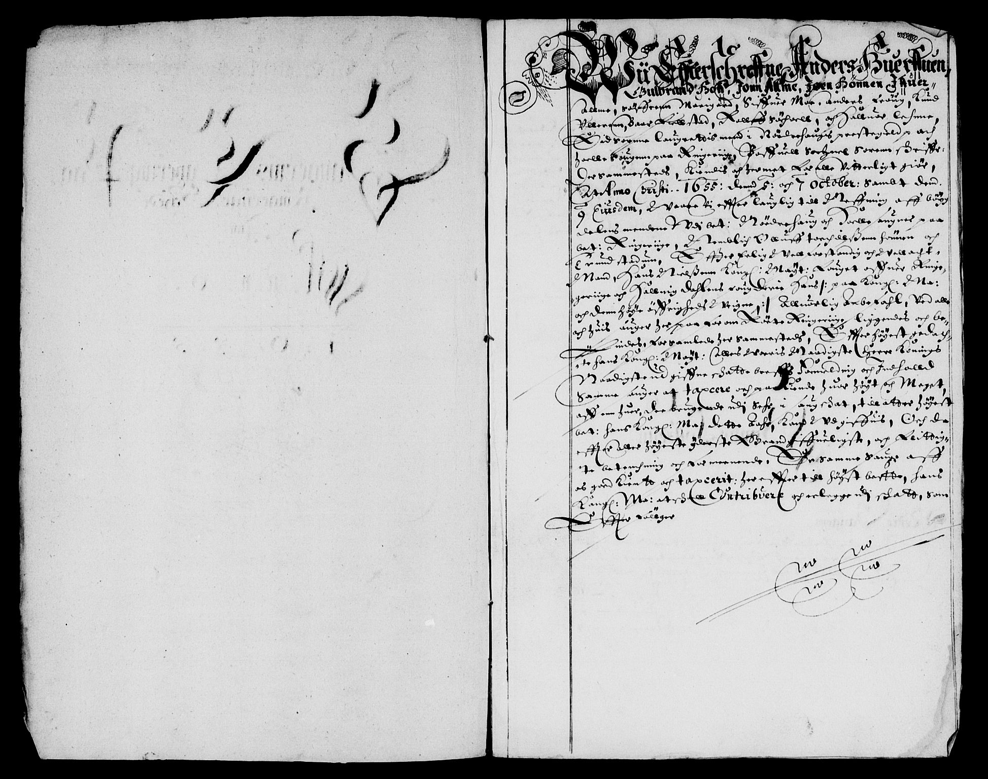Rentekammeret inntil 1814, Reviderte regnskaper, Lensregnskaper, AV/RA-EA-5023/R/Rb/Rba/L0227: Akershus len, 1655-1656