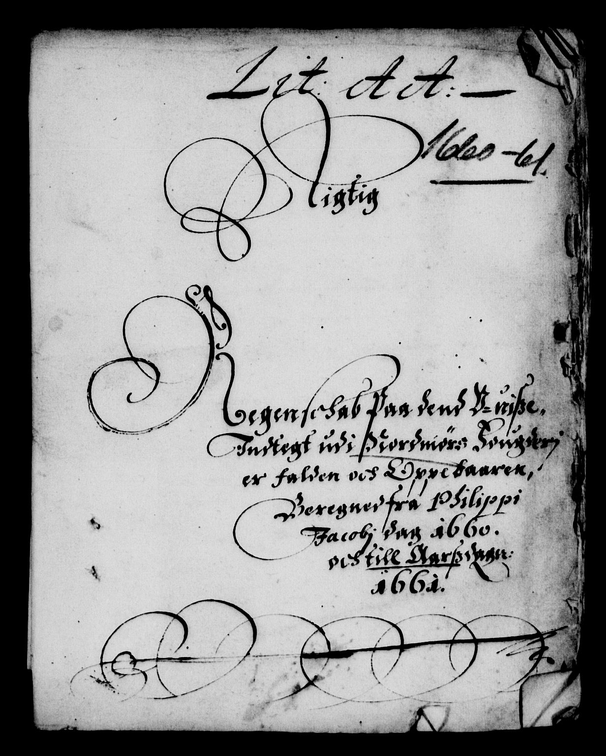 Rentekammeret inntil 1814, Reviderte regnskaper, Lensregnskaper, AV/RA-EA-5023/R/Rb/Rbw/L0144: Trondheim len, 1660-1661