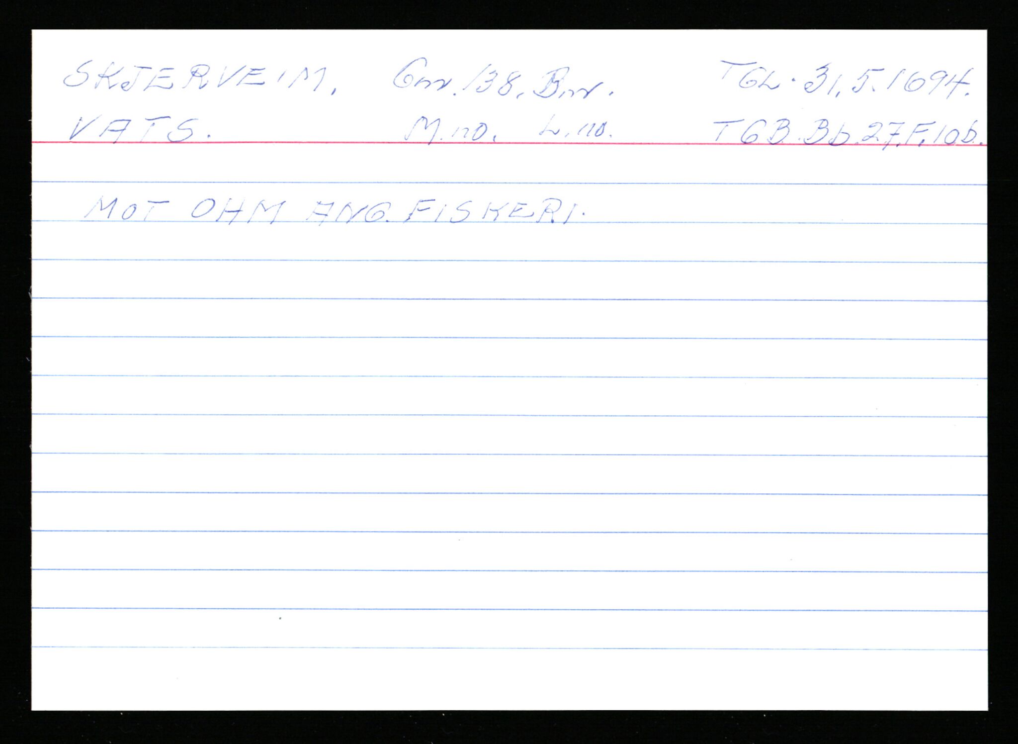 Statsarkivet i Stavanger, AV/SAST-A-101971/03/Y/Ym/L0052: Åstedskort sortert etter gårdsnavn: Skimleim - Skruenes, 1600-1950, p. 217