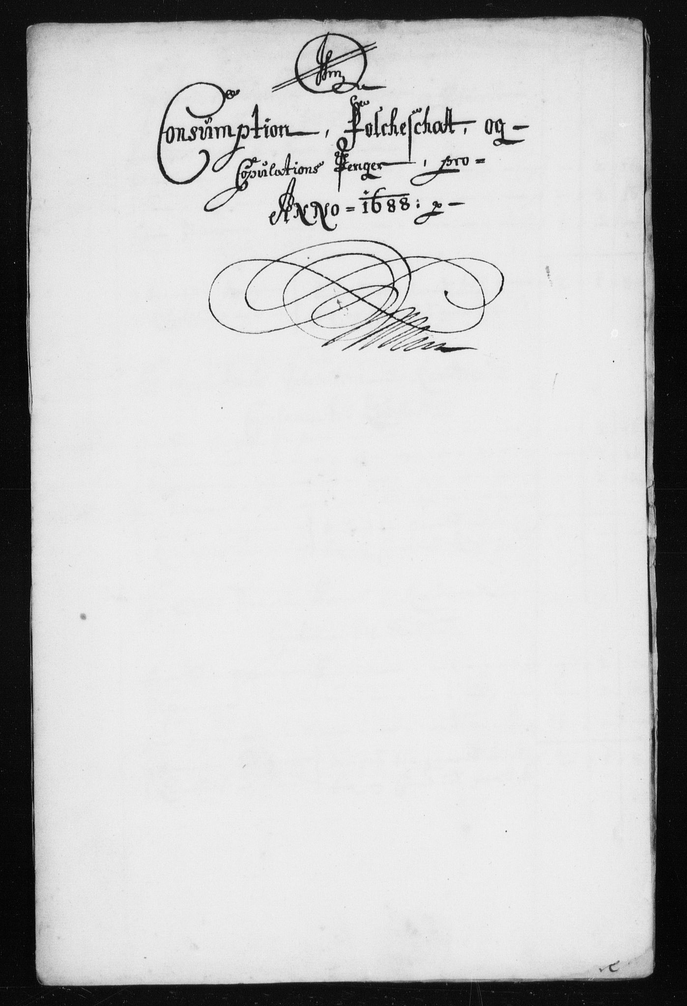 Rentekammeret inntil 1814, Reviderte regnskaper, Stiftamtstueregnskaper, Trondheim stiftamt og Nordland amt, RA/EA-6044/R/Rh/L0012: Nordland amt, 1688