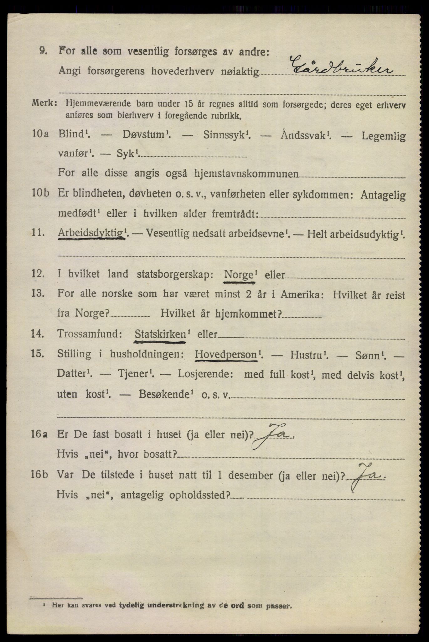 SAKO, 1920 census for Flå, 1920, p. 3102