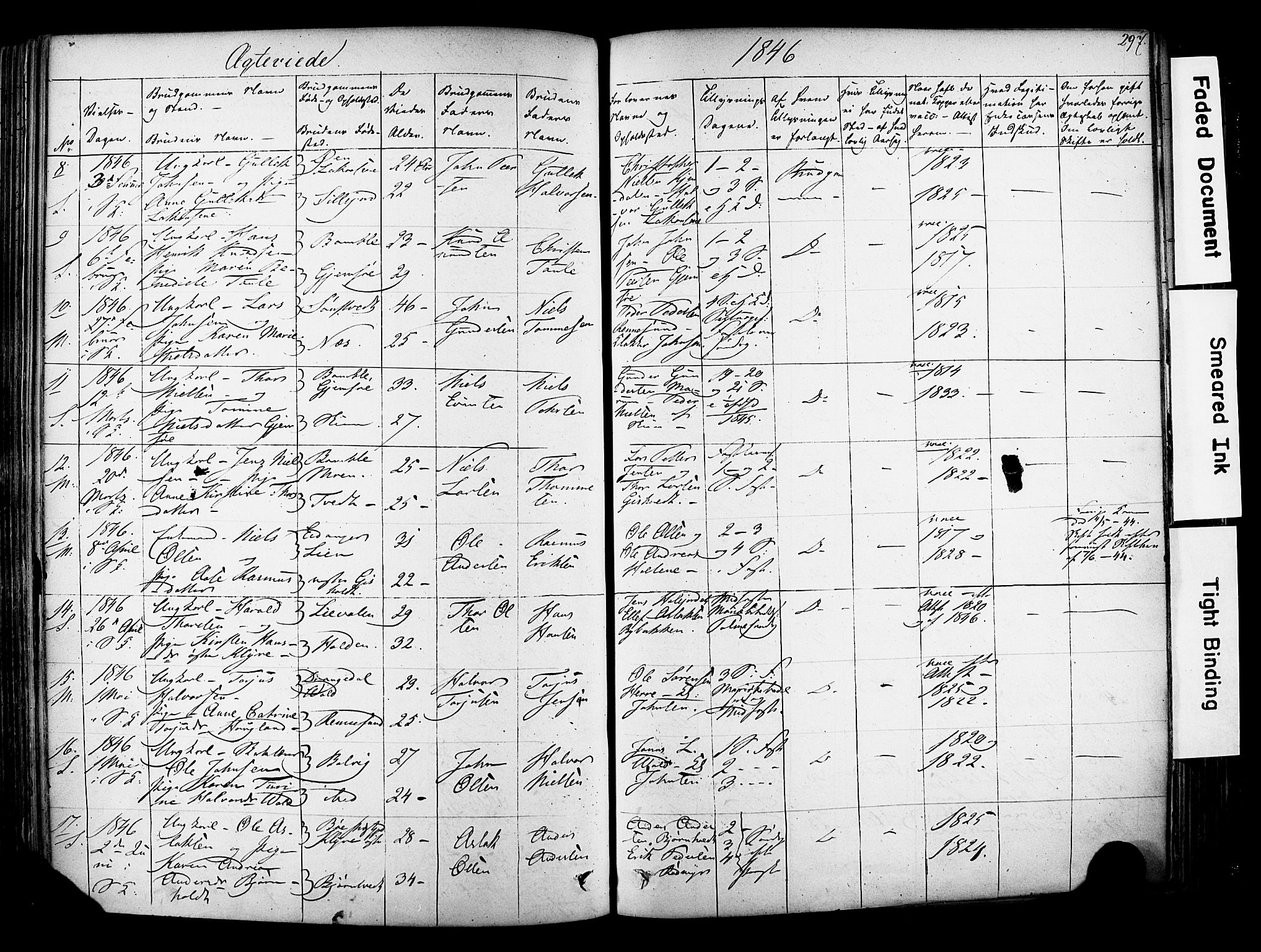 Solum kirkebøker, AV/SAKO-A-306/F/Fa/L0006: Parish register (official) no. I 6, 1844-1855, p. 297